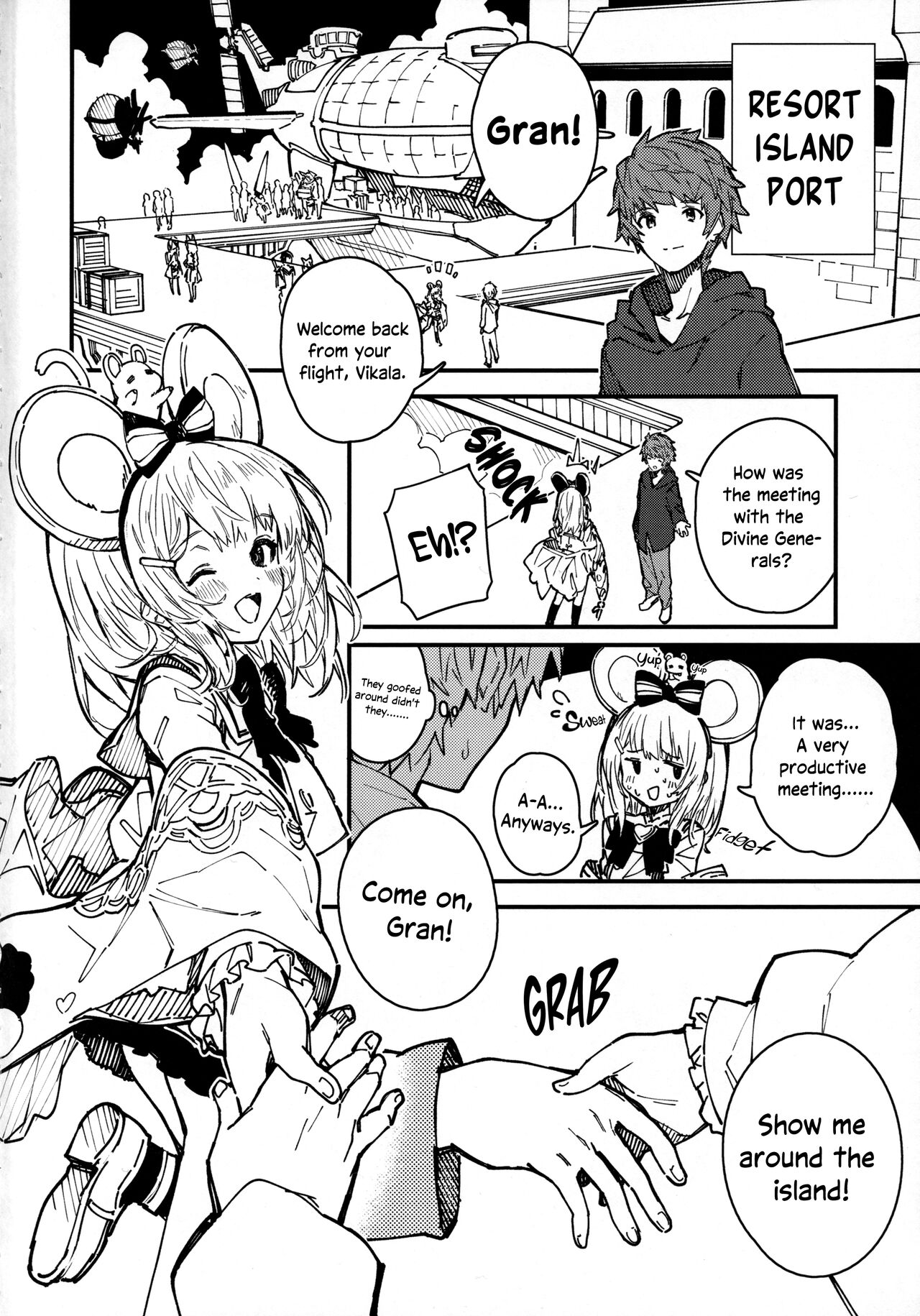 (C103) [Dot Eito (Sawayaka Samehada)] Vikala-chan to Ichaicha Suru Hon 8 Satsume (Granblue Fantasy) [English] image number 3