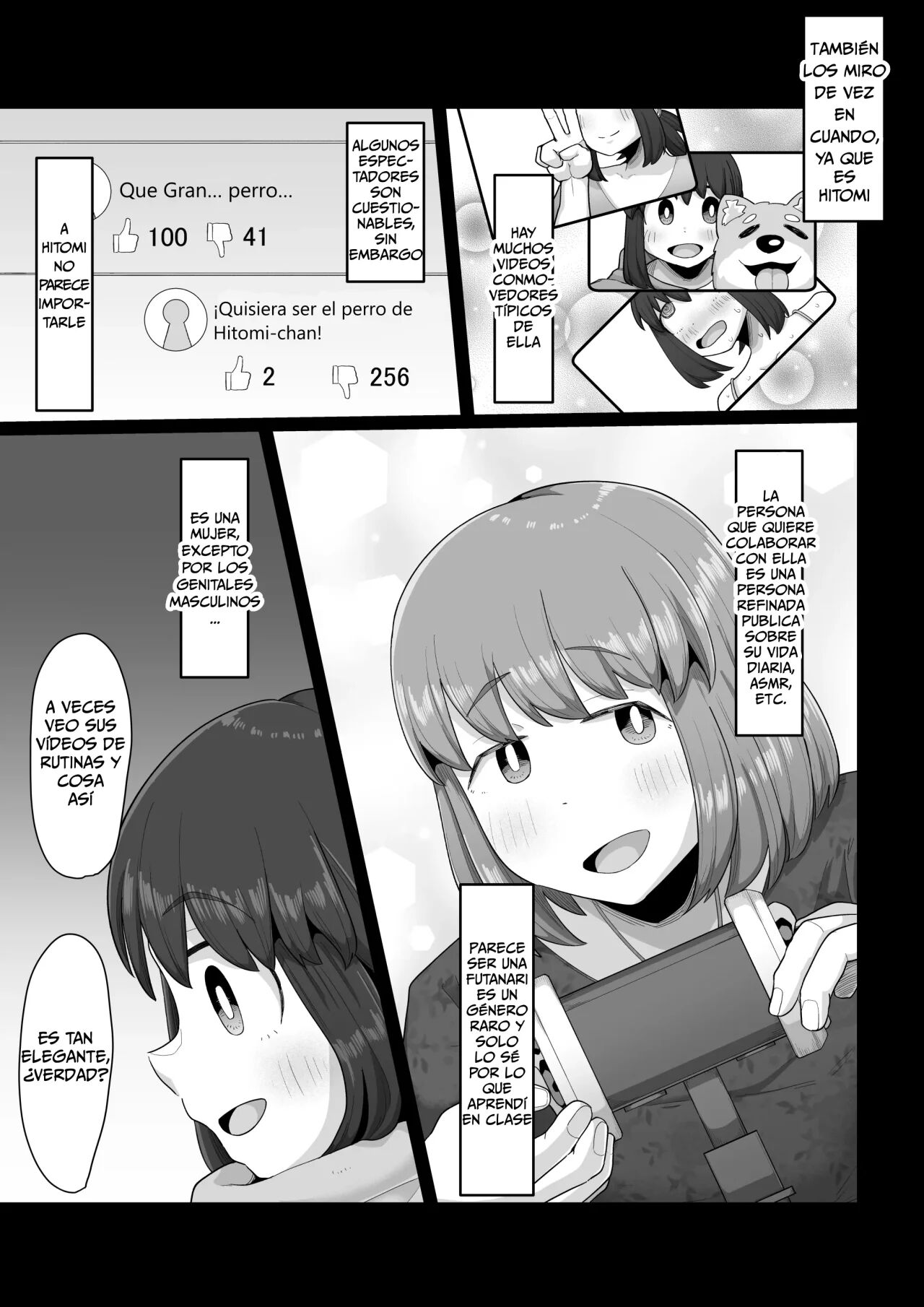 [Ebi no Implant (Shrimp Cake)] Tsukiau nara Tayorinai Yowao yori Anshinkan no Aru Kyokon no Futanari da yo ne [Spanish] [I don't know] 图片编号 7