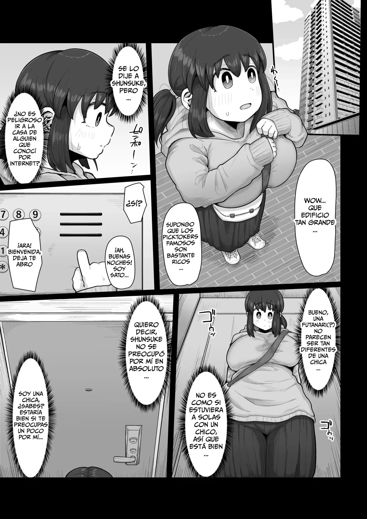 [Ebi no Implant (Shrimp Cake)] Tsukiau nara Tayorinai Yowao yori Anshinkan no Aru Kyokon no Futanari da yo ne [Spanish] [I don't know] 图片编号 9