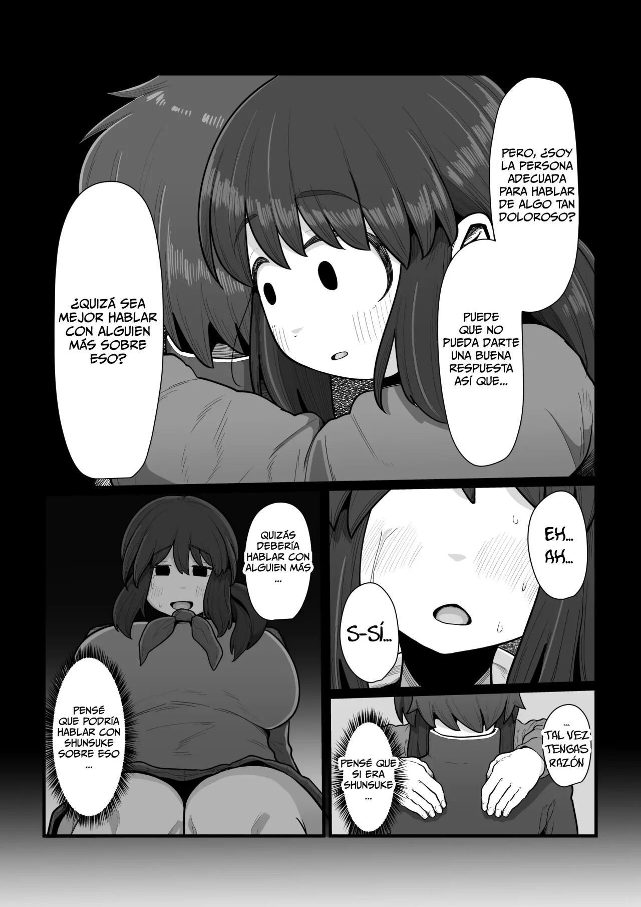 [Ebi no Implant (Shrimp Cake)] Tsukiau nara Tayorinai Yowao yori Anshinkan no Aru Kyokon no Futanari da yo ne [Spanish] [I don't know] 图片编号 26