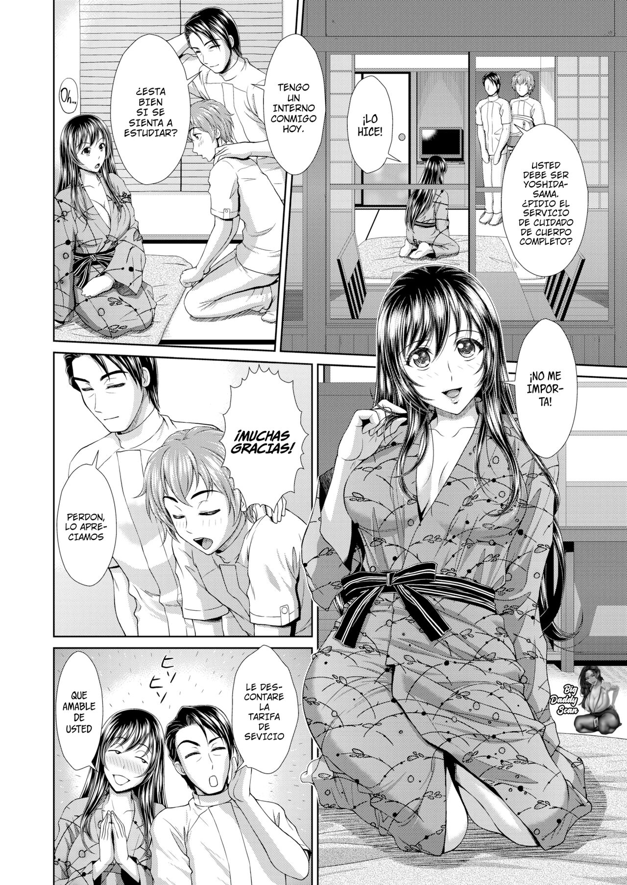 [Ban Kazuyasu] Kaikan Massage | Masaje De Placer (COMIC BAVEL 2016-09) [Spanish] [BigDaddy Scan] [Decensored] [Digital] numero di immagine  2