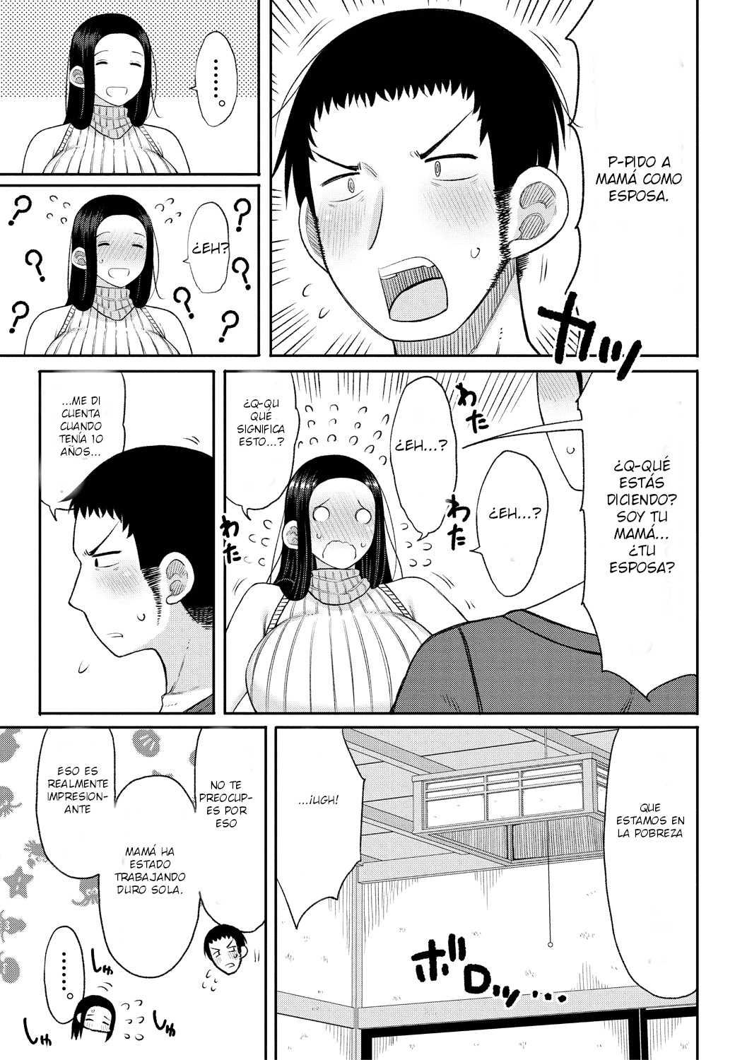 [Nagaikusa] ¿El regalo de cumpleaños es mamá? (Haramitagari na Hahaoya) [Spanish] [Digital] numero di immagine  5