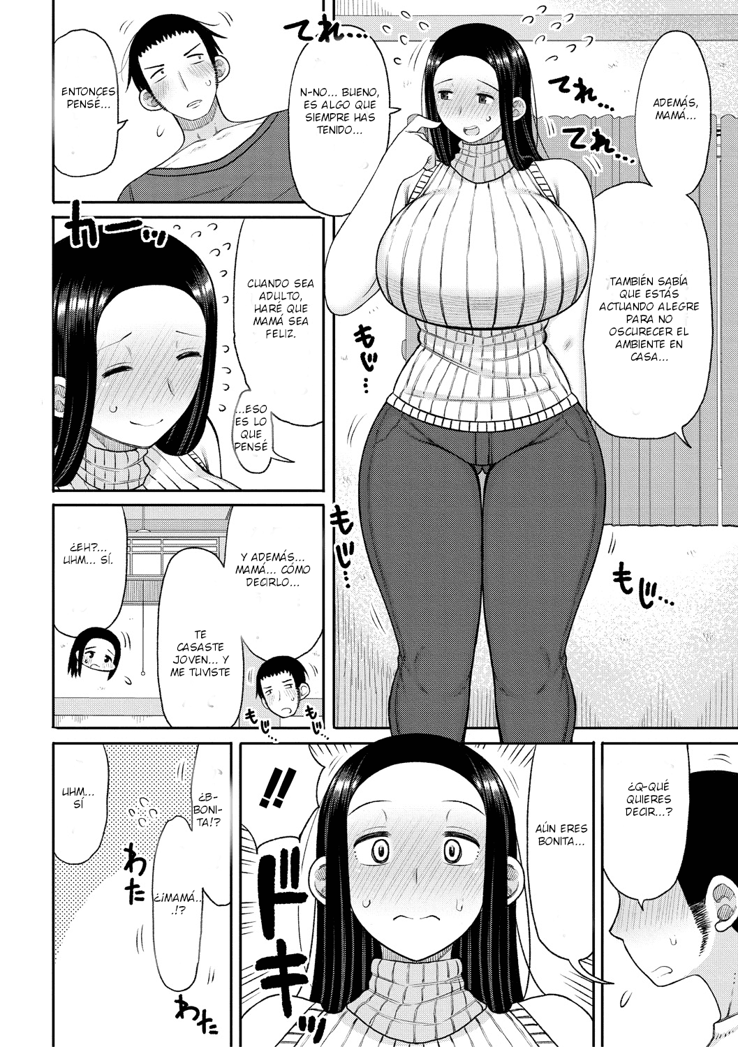 [Nagaikusa] ¿El regalo de cumpleaños es mamá? (Haramitagari na Hahaoya) [Spanish] [Digital] numero di immagine  6
