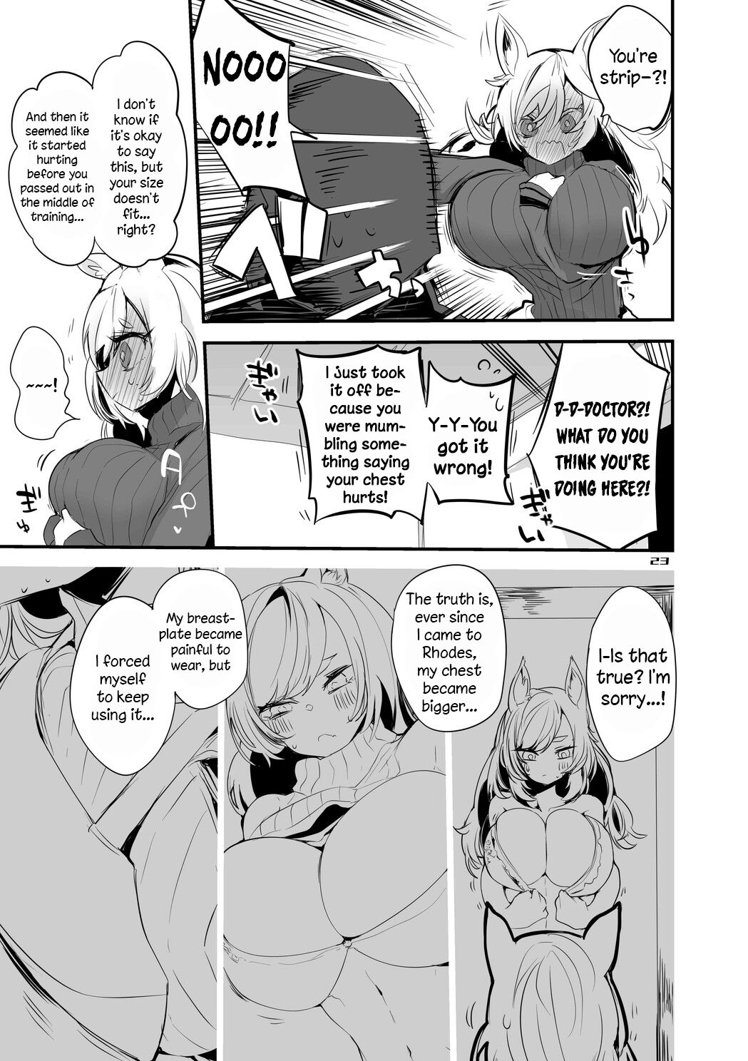 [Ringo Club] Hakobune Ero Matome Hon (Arknights) [English] [DKKMD Translations] [Digital] image number 15