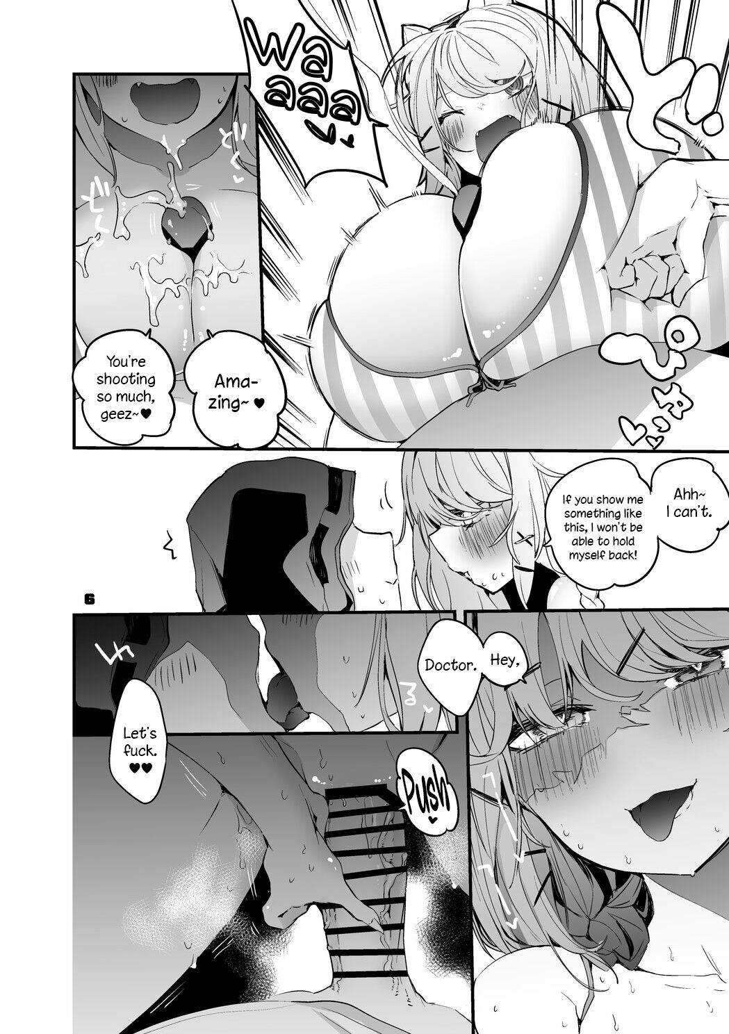 [Ringo Club] Hakobune x Ero x Matome Hon 2 (Arknights) [English] [DKKMD Translation] [Digital] numero di immagine  7