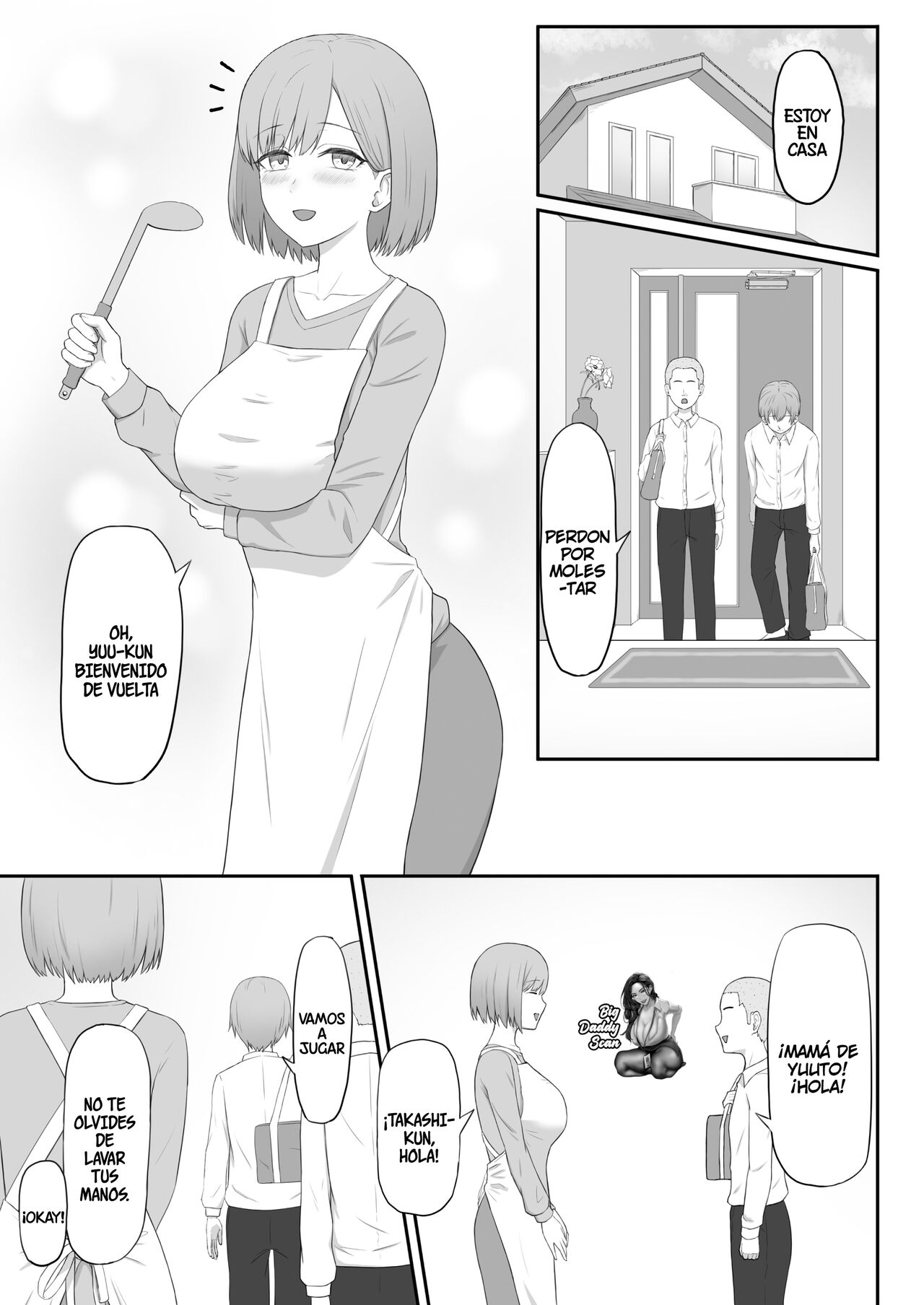 [Seiyoku Bombers] Okaa-san wa Tomodachi no SeFri | La Mamá De Mi Amigo Es Mi Amiga Sexual [Spanish] [BigDaddy Scan] Bildnummer 2