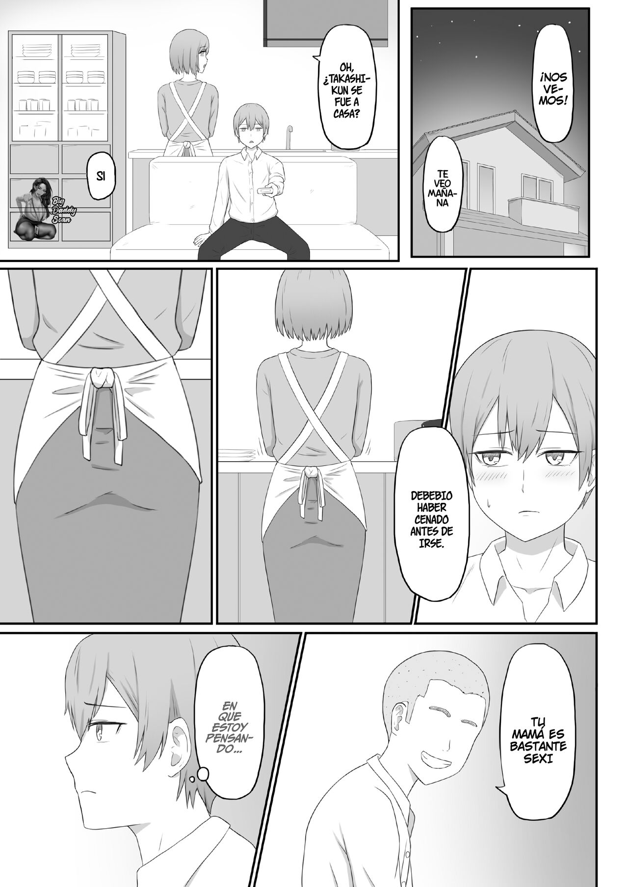 [Seiyoku Bombers] Okaa-san wa Tomodachi no SeFri | La Mamá De Mi Amigo Es Mi Amiga Sexual [Spanish] [BigDaddy Scan] Bildnummer 4