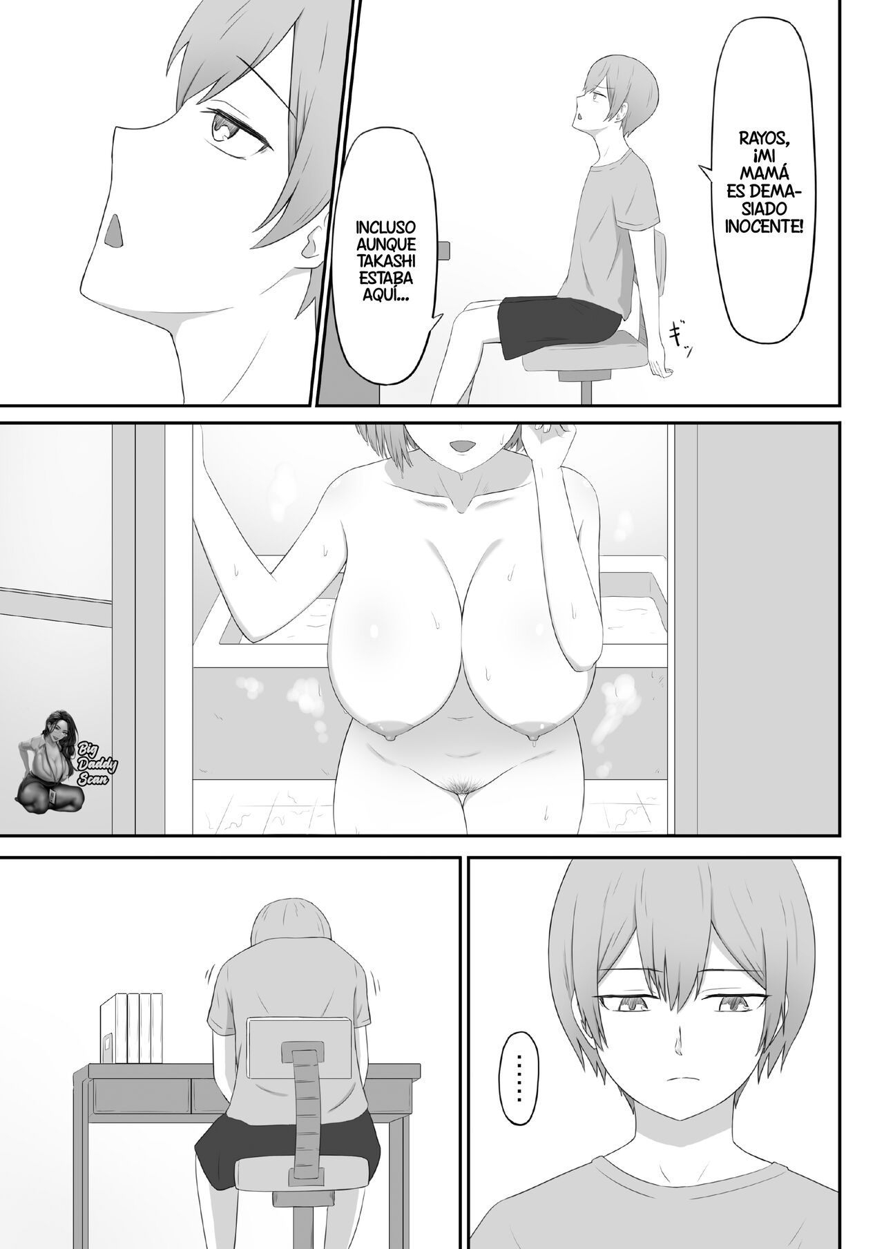 [Seiyoku Bombers] Okaa-san wa Tomodachi no SeFri | La Mamá De Mi Amigo Es Mi Amiga Sexual [Spanish] [BigDaddy Scan] Bildnummer 6