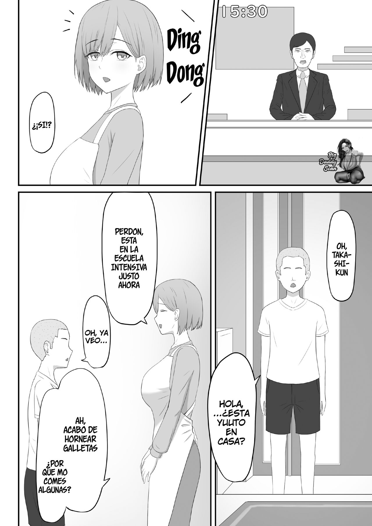 [Seiyoku Bombers] Okaa-san wa Tomodachi no SeFri | La Mamá De Mi Amigo Es Mi Amiga Sexual [Spanish] [BigDaddy Scan] Bildnummer 7