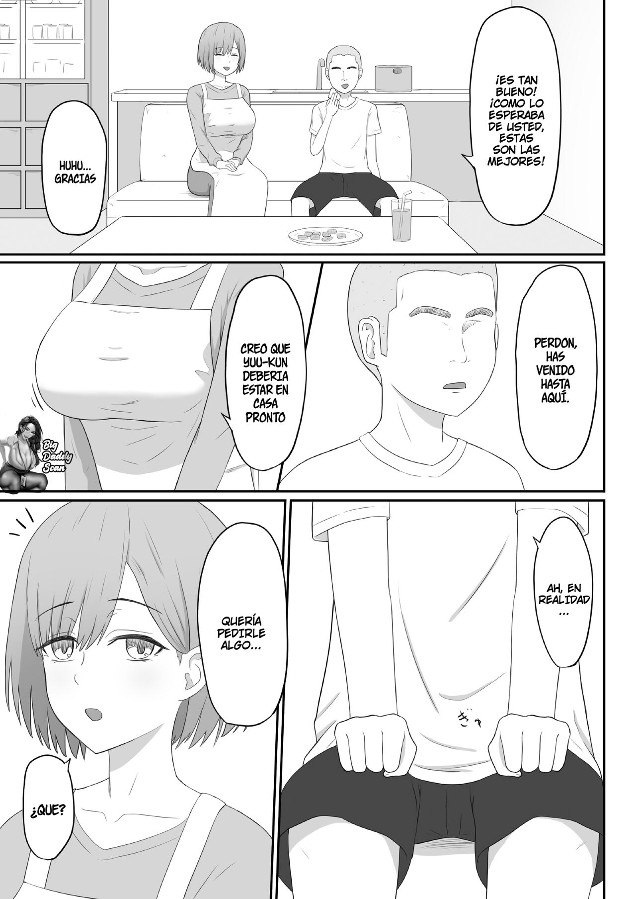 [Seiyoku Bombers] Okaa-san wa Tomodachi no SeFri | La Mamá De Mi Amigo Es Mi Amiga Sexual [Spanish] [BigDaddy Scan] Bildnummer 8