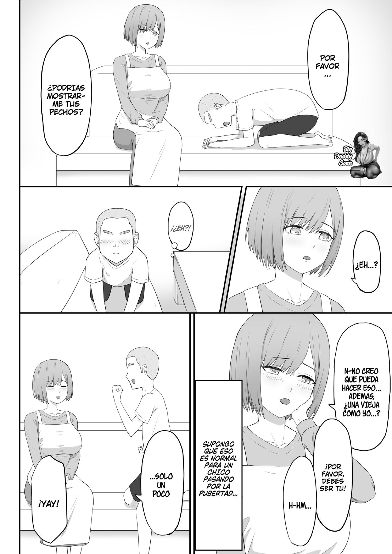 [Seiyoku Bombers] Okaa-san wa Tomodachi no SeFri | La Mamá De Mi Amigo Es Mi Amiga Sexual [Spanish] [BigDaddy Scan] Bildnummer 9