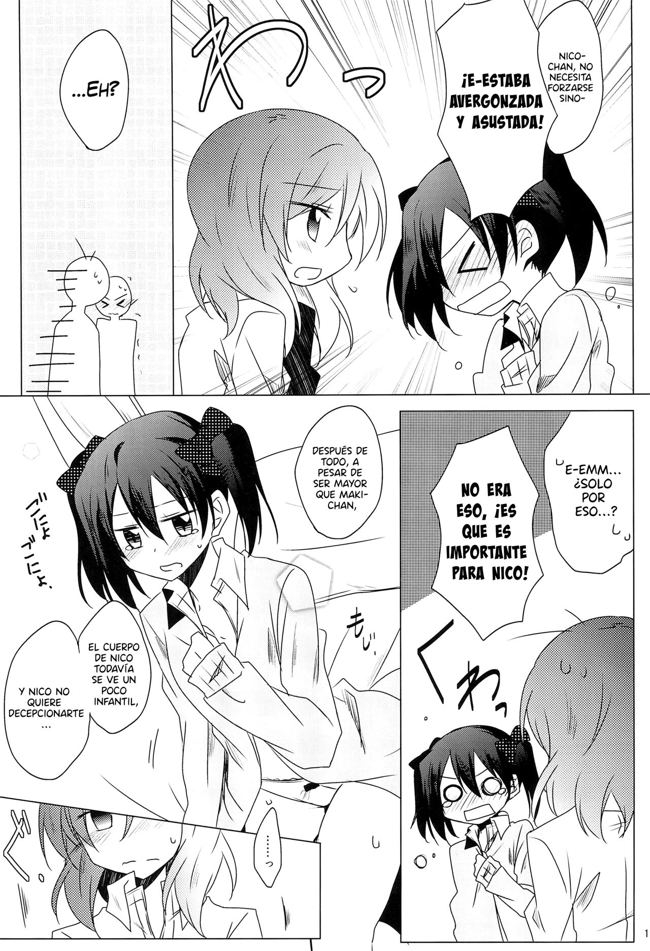 (C89) [Perorimeshi. (Nigirimeshi)] Lingerie Borderline (Love Live!) [Spanish] 图片编号 15