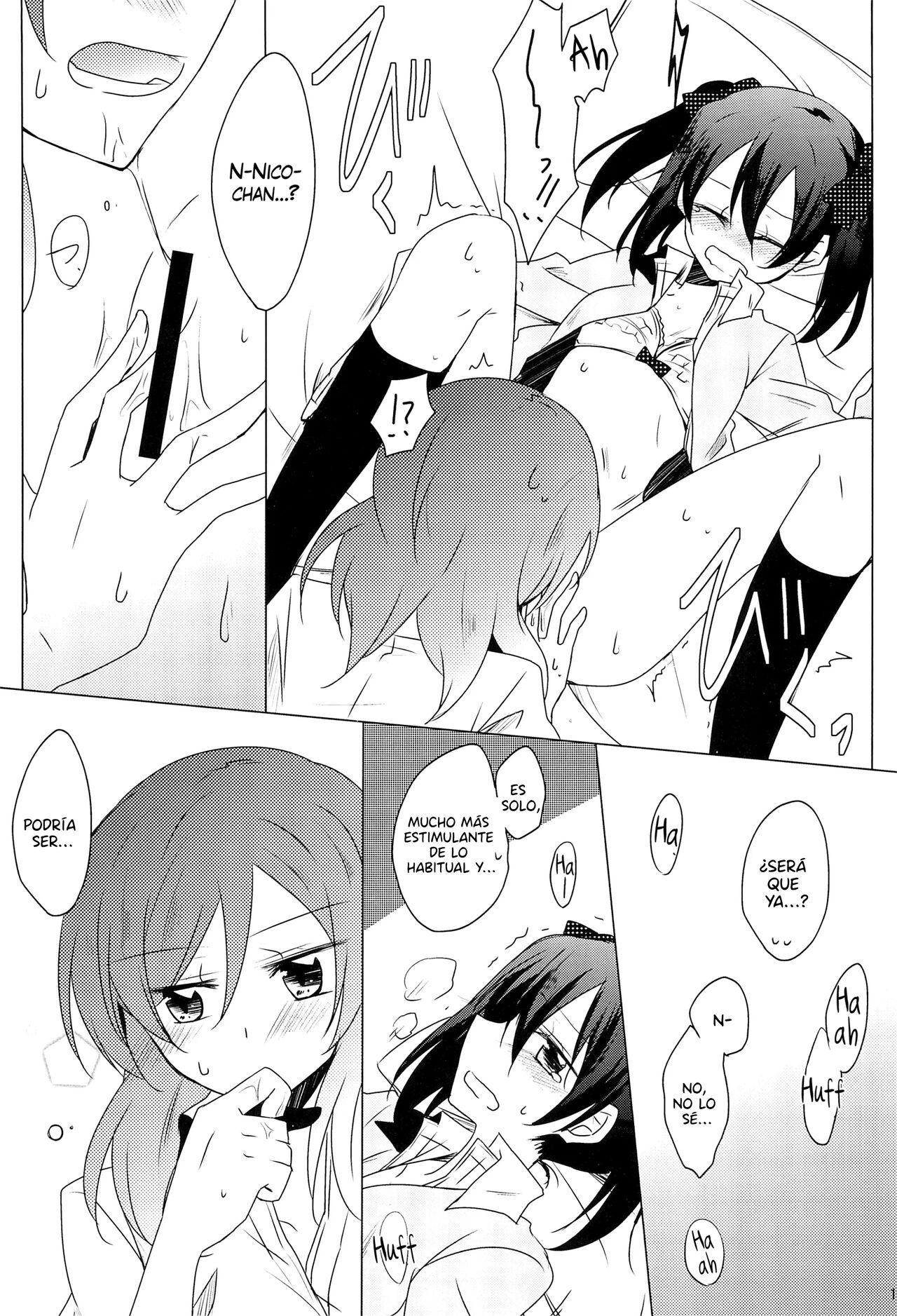 (C89) [Perorimeshi. (Nigirimeshi)] Lingerie Borderline (Love Live!) [Spanish] 图片编号 19