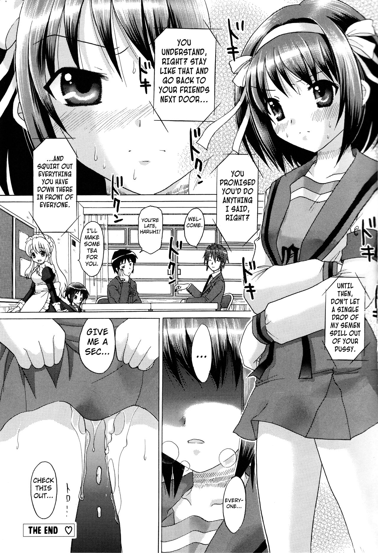 [TecchiTecchi (YUZU-PON)] Suzumiya Haruhi no Zettaizetsume | The Absolute Doom of Suzumiya Haruhi 2 (Suzumiya Haruhi no Yuuutsu) [English] [Kuraudo] [Digital] image number 21