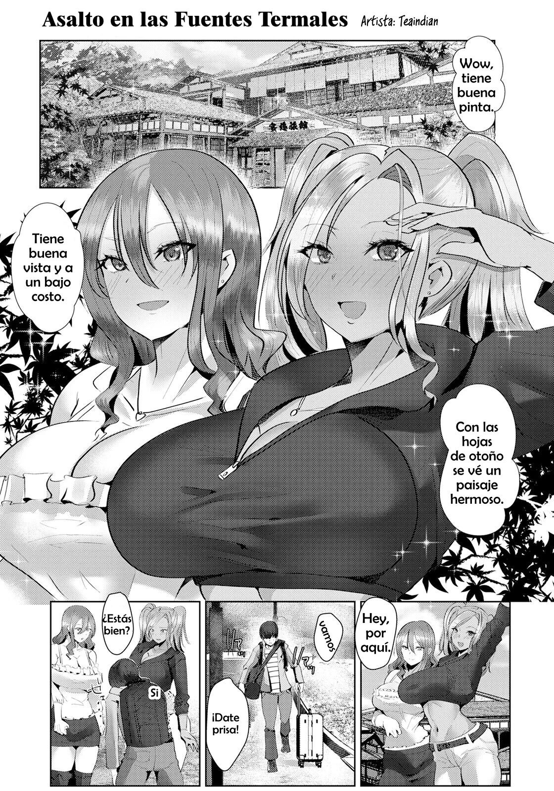 [TeaIndian] Negaeri Onsen (ANGEL Club 2022-12) [Spanish] [AylithScan] [Digital] [Incomplete] 画像番号 1