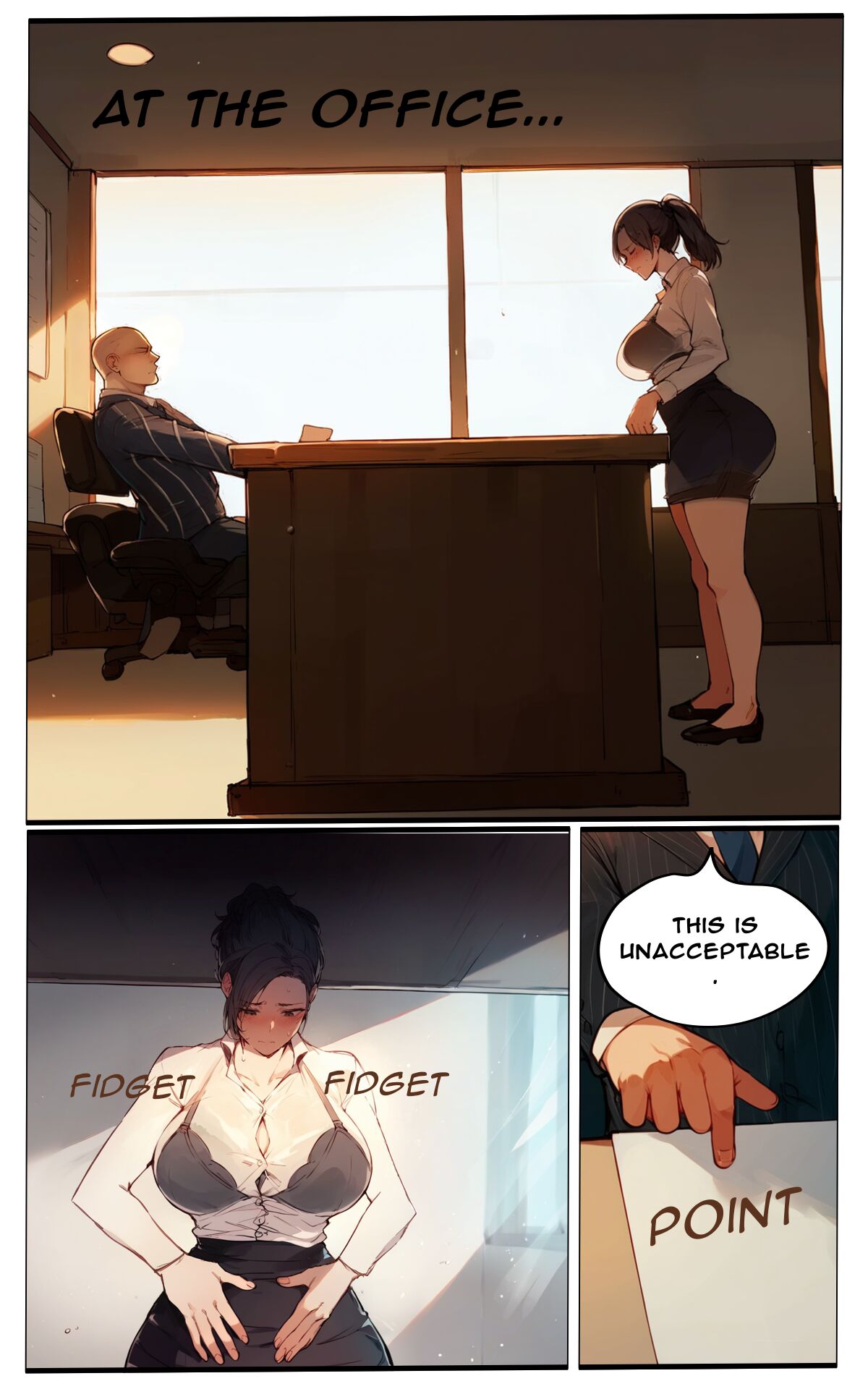 (SuccuCacti) Office Tales - Chapter 1 [AI Generated] 画像番号 2