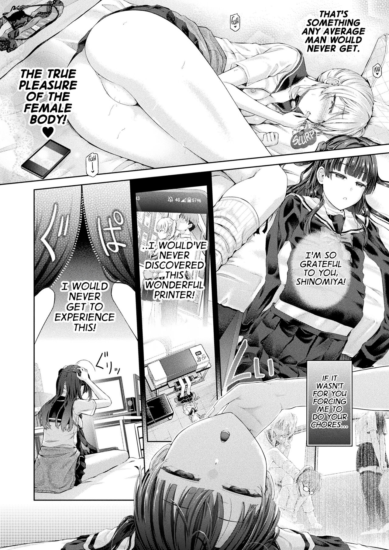 [Taniguchi-san] Houkago no Doppelganger Ch. 2 |  Afterschool Doppelganger Ch. 2 (COMIC Unreal 2024-04 Vol. 108) [English] [GTF] [Digital] imagen número 10