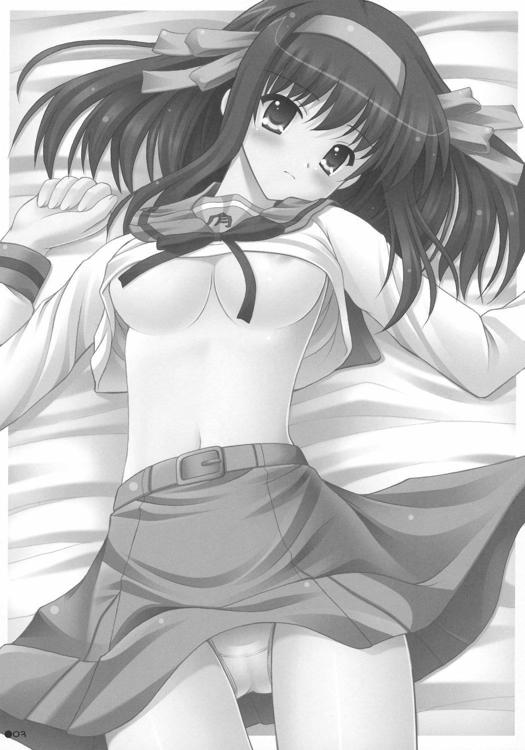 [Turning Point (Uehiro)] Harukyon no Ecchi Hon (The Melancholy of Haruhi Suzumiya) [Chinese] [CDD个人渣翻] 画像番号 2