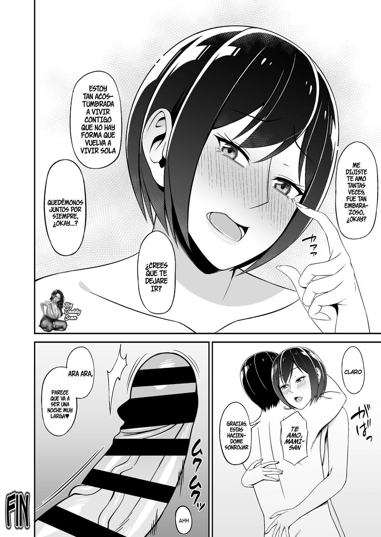 [Small Gift (Muo)] Kyonyuu de Zuborana Oba no Ie ni Isourou shitara | Cuando Estaba De Vividor En La Casa De Mi Tetona Y Descuidada Tía [Spanish] [BigDaddy Scan] 图片编号 34