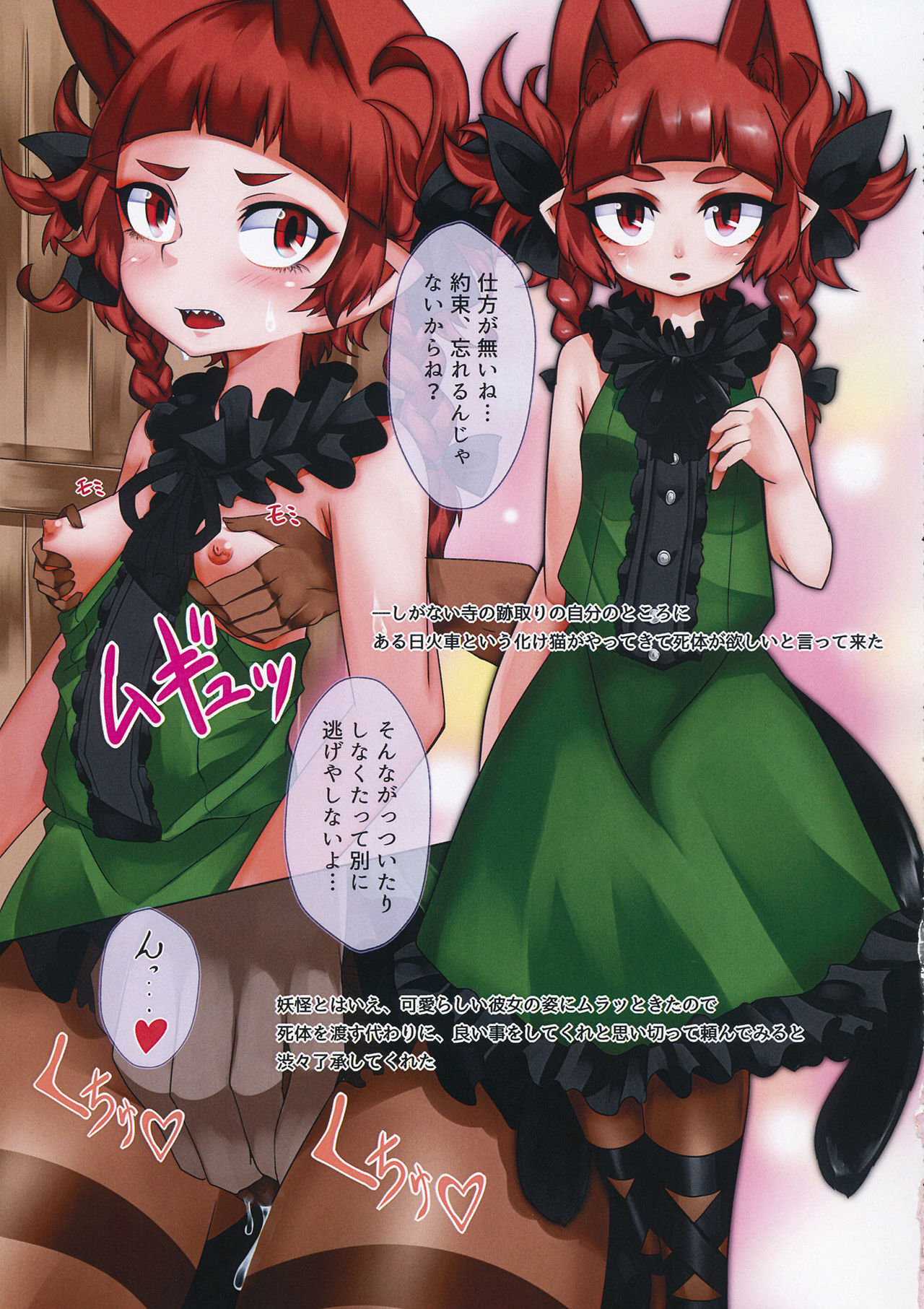 (秋季例大祭6) (同人誌) [鶏々骨] お燐ちゃんとHする本 (東方) (エロ) image number 4
