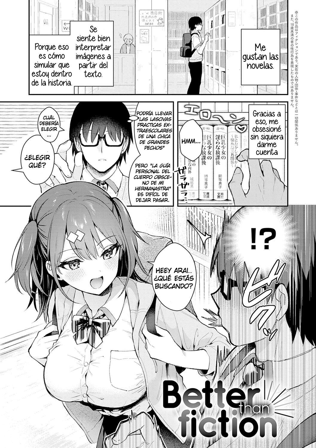 [Mashiro Shirako] Better than fiction (Kanojo Face) [Spanish] [Hangyaku No Scanlation] [Digital] 2eme image