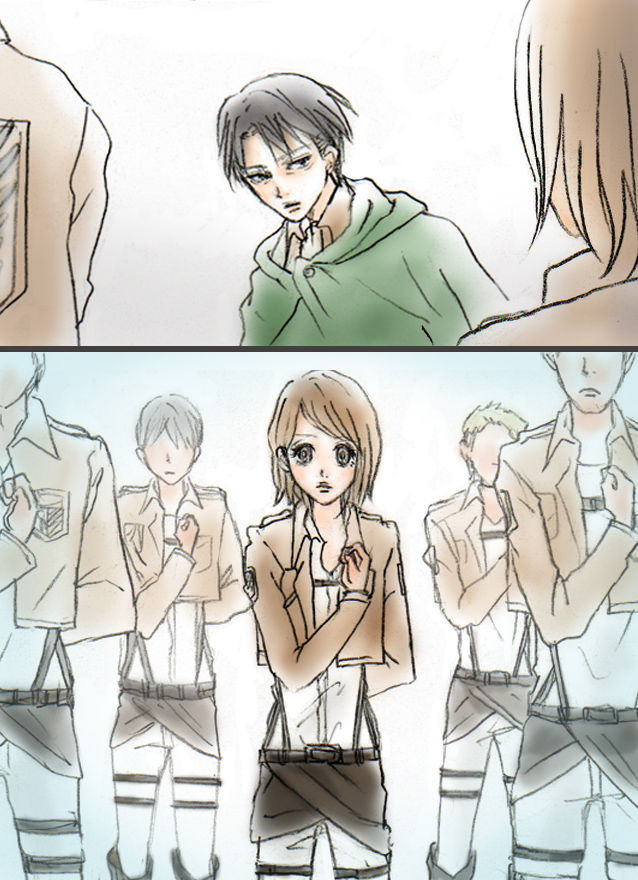 [(Hayashi no yome)] 『Levi y Petra ～Mano～ 』 (Shingeki no Kyojin) [Spanish] [Mr. Nugget] image number 2