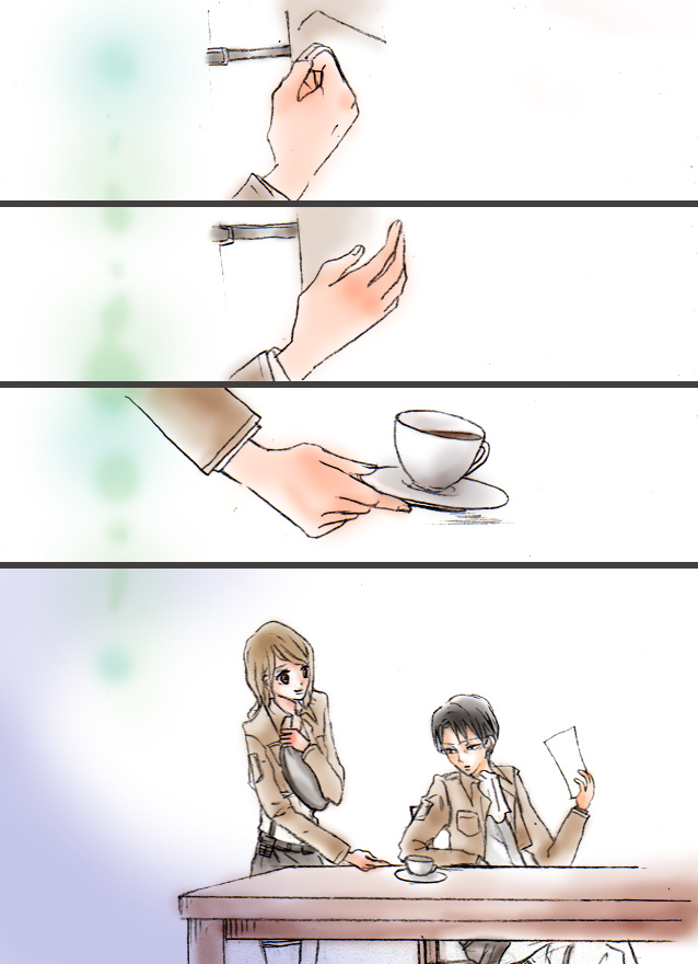 [(Hayashi no yome)] 『Levi y Petra ～Mano～ 』 (Shingeki no Kyojin) [Spanish] [Mr. Nugget] image number 3