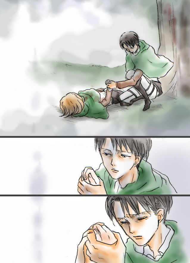 [(Hayashi no yome)] 『Levi y Petra ～Mano～ 』 (Shingeki no Kyojin) [Spanish] [Mr. Nugget] image number 6