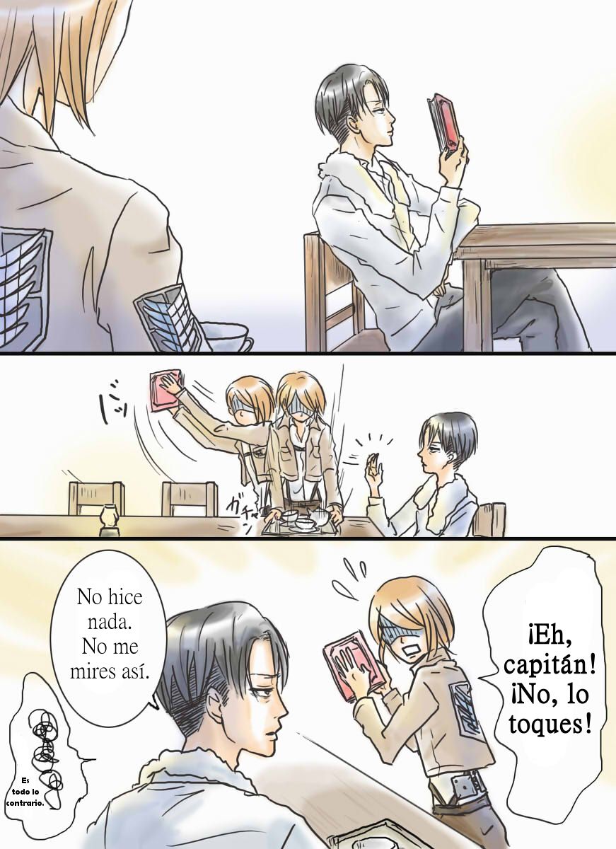 [(Hayashi no yome)] El significado de un beso (Shingeki no Kyojin) [Spanish] [Mr. Nugget] image number 9