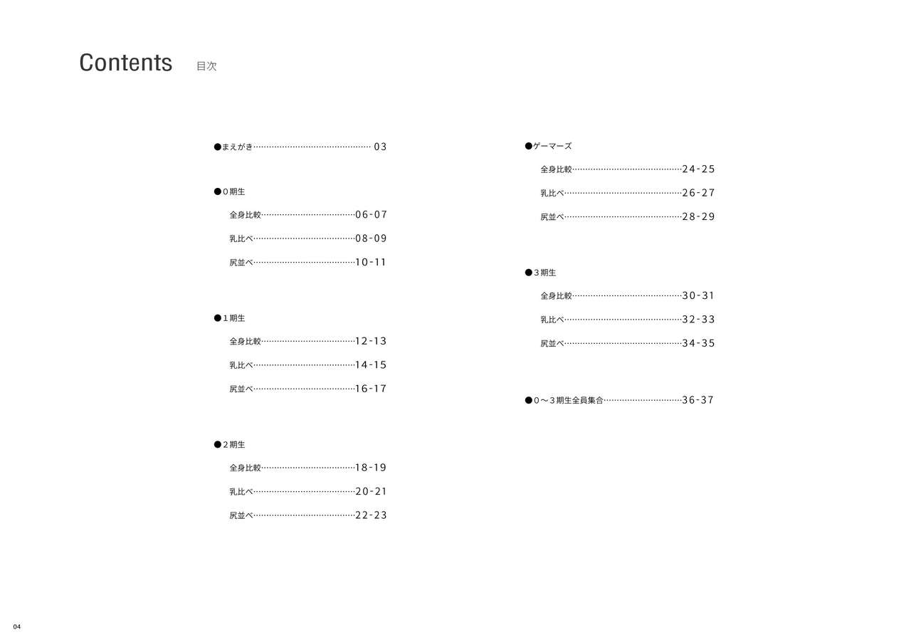 [深夜工房 (みっどないと)] ホ□ライブ からだのくらべる図鑑 ーちちくらべ しりならべー  (ホロライブ) 图片编号 3