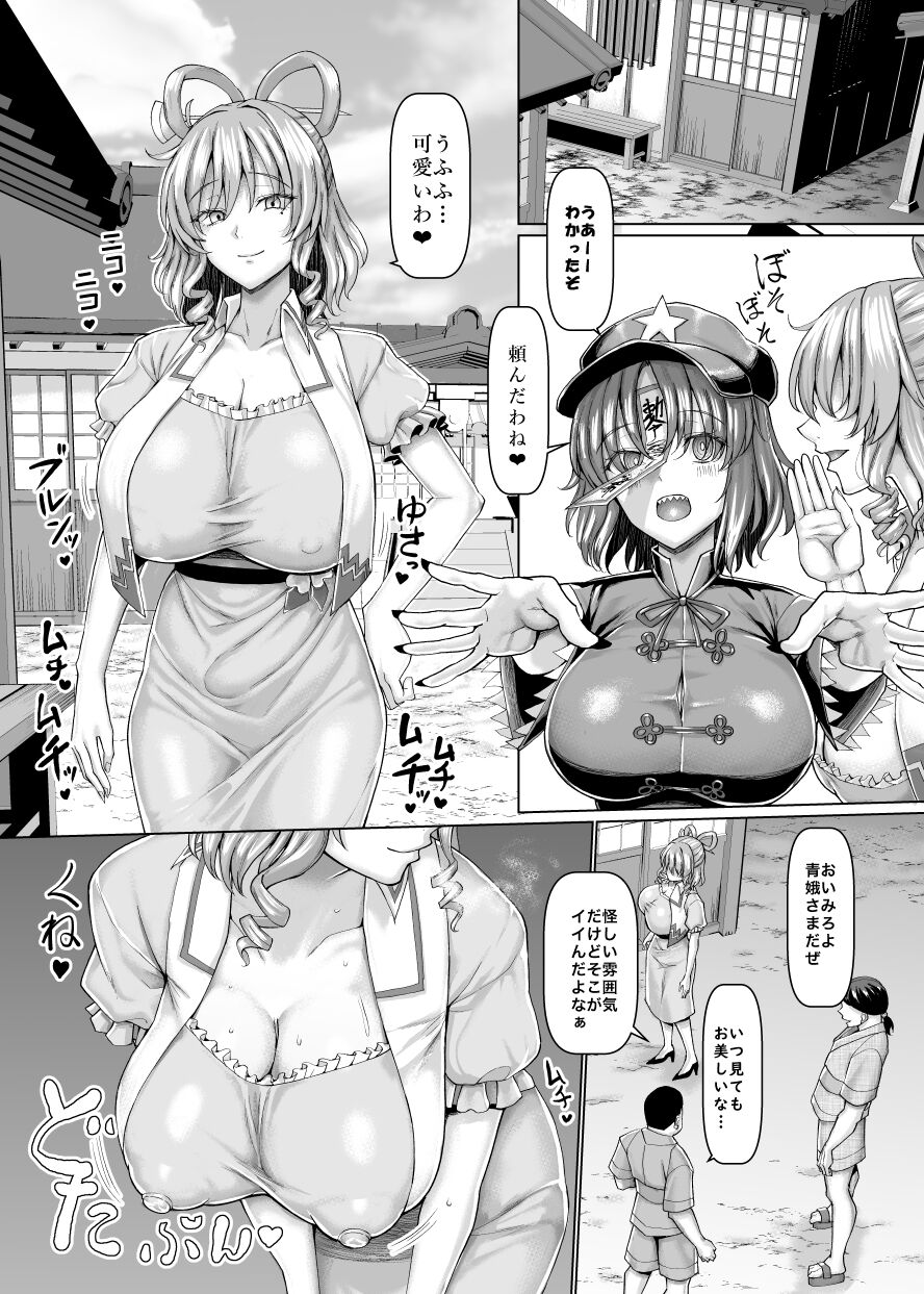 [Chinchintei (chin)] Zyaaku Sennin Nuruteka Monogatari (Touhou Project) [Digital] image number 2