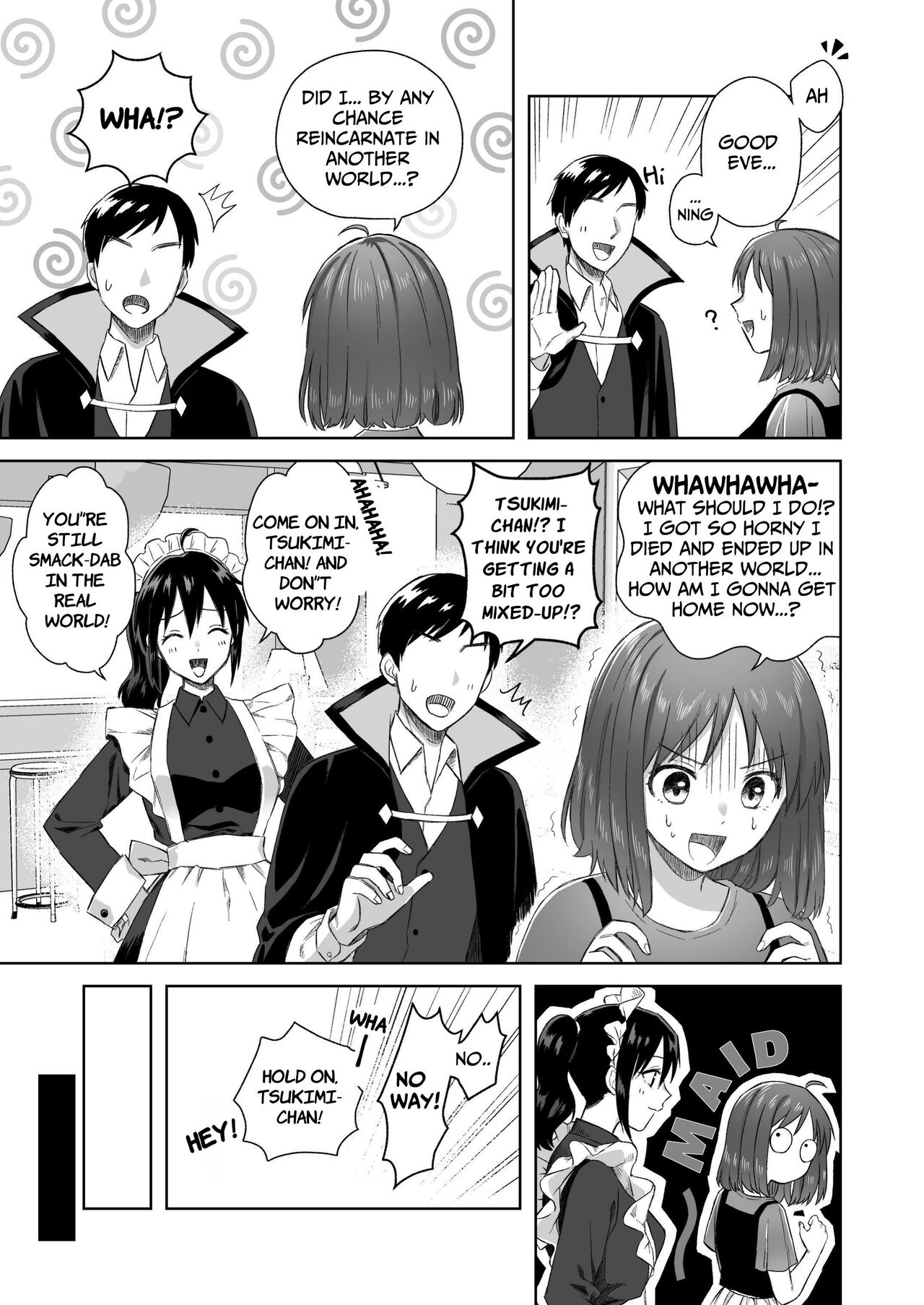 [Dolly-su (dorisu)] Nipuba- #2 Tsukimi-chan Cosplay no Maki | Nipple Bar- #2 Tsukimi-chan Cosplay Chapter [English] image number 6