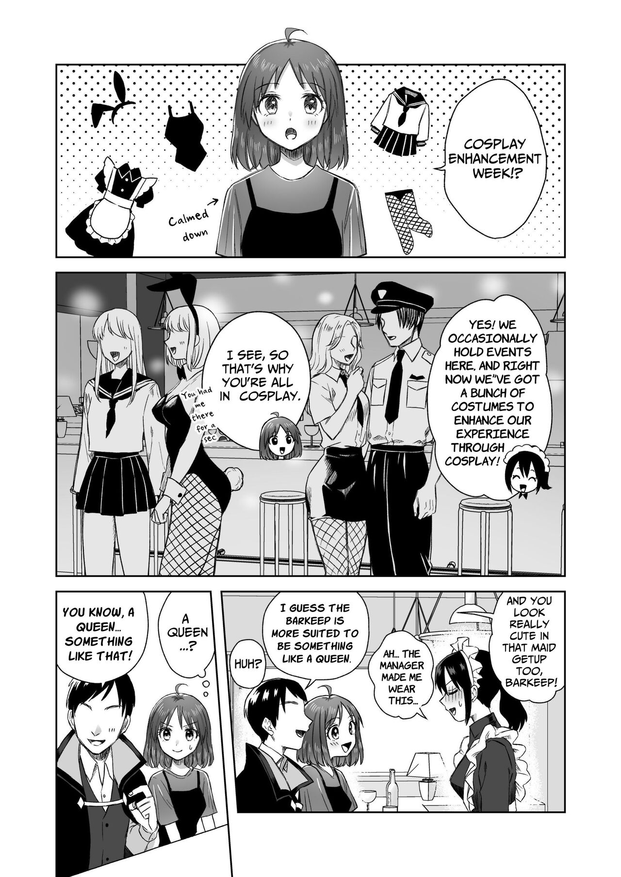 [Dolly-su (dorisu)] Nipuba- #2 Tsukimi-chan Cosplay no Maki | Nipple Bar- #2 Tsukimi-chan Cosplay Chapter [English] image number 7