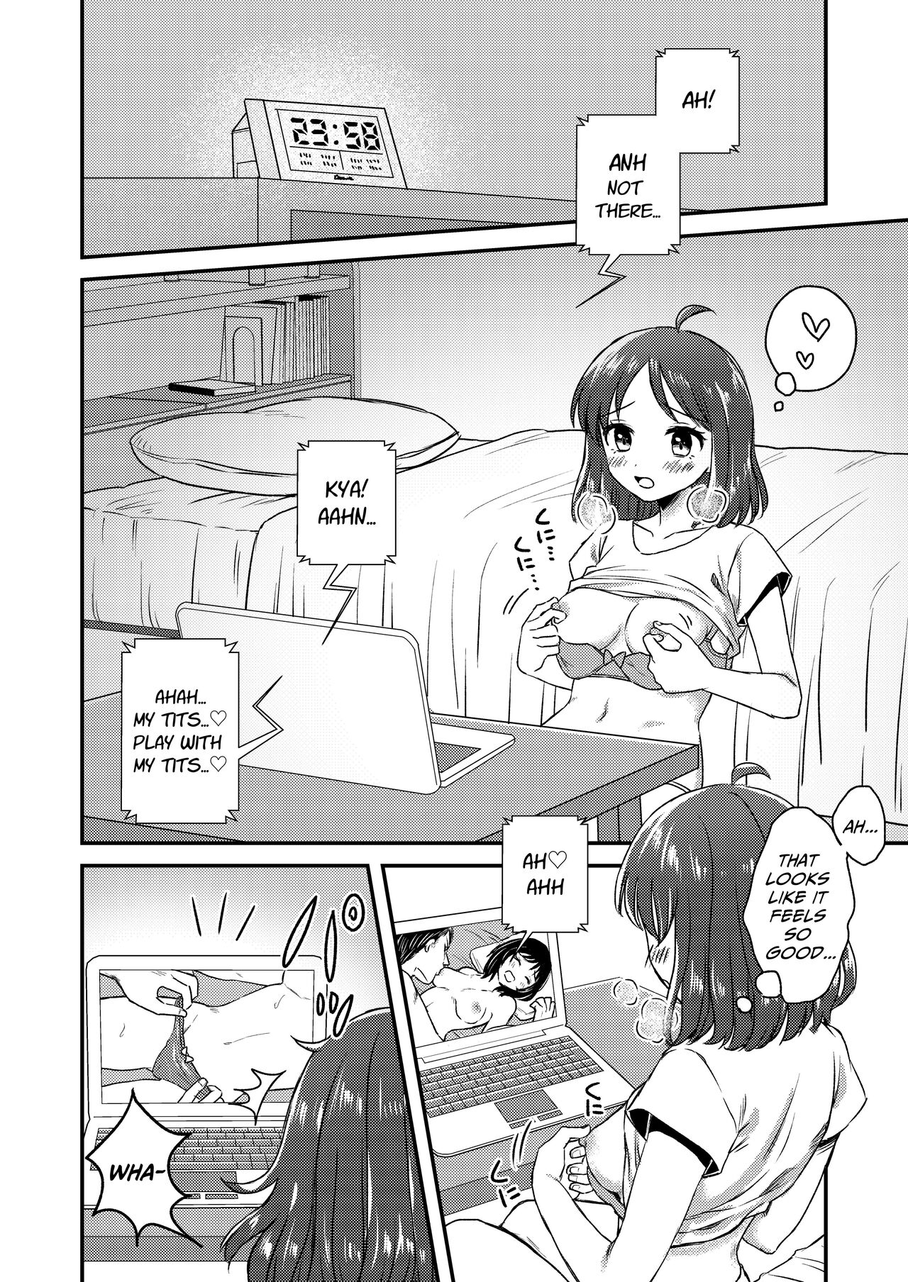 [Dolly-su (dorisu)] Nipuba- #1 Tsukimi-chan no Baai | Nipple Bar- #1 Tsukimi-chan Chapter [English] image number 4