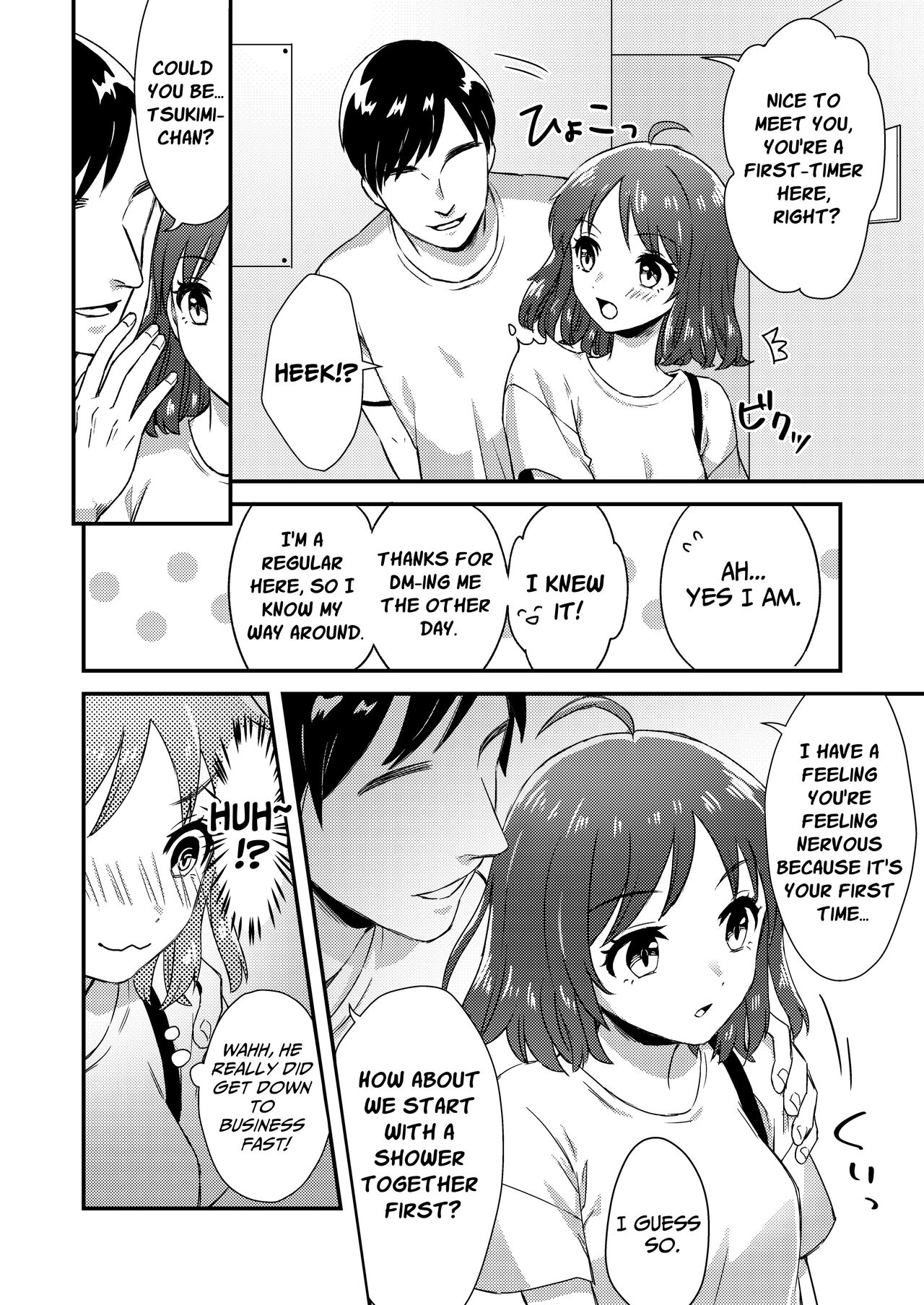 [Dolly-su (dorisu)] Nipuba- #1 Tsukimi-chan no Baai | Nipple Bar- #1 Tsukimi-chan Chapter [English] image number 10