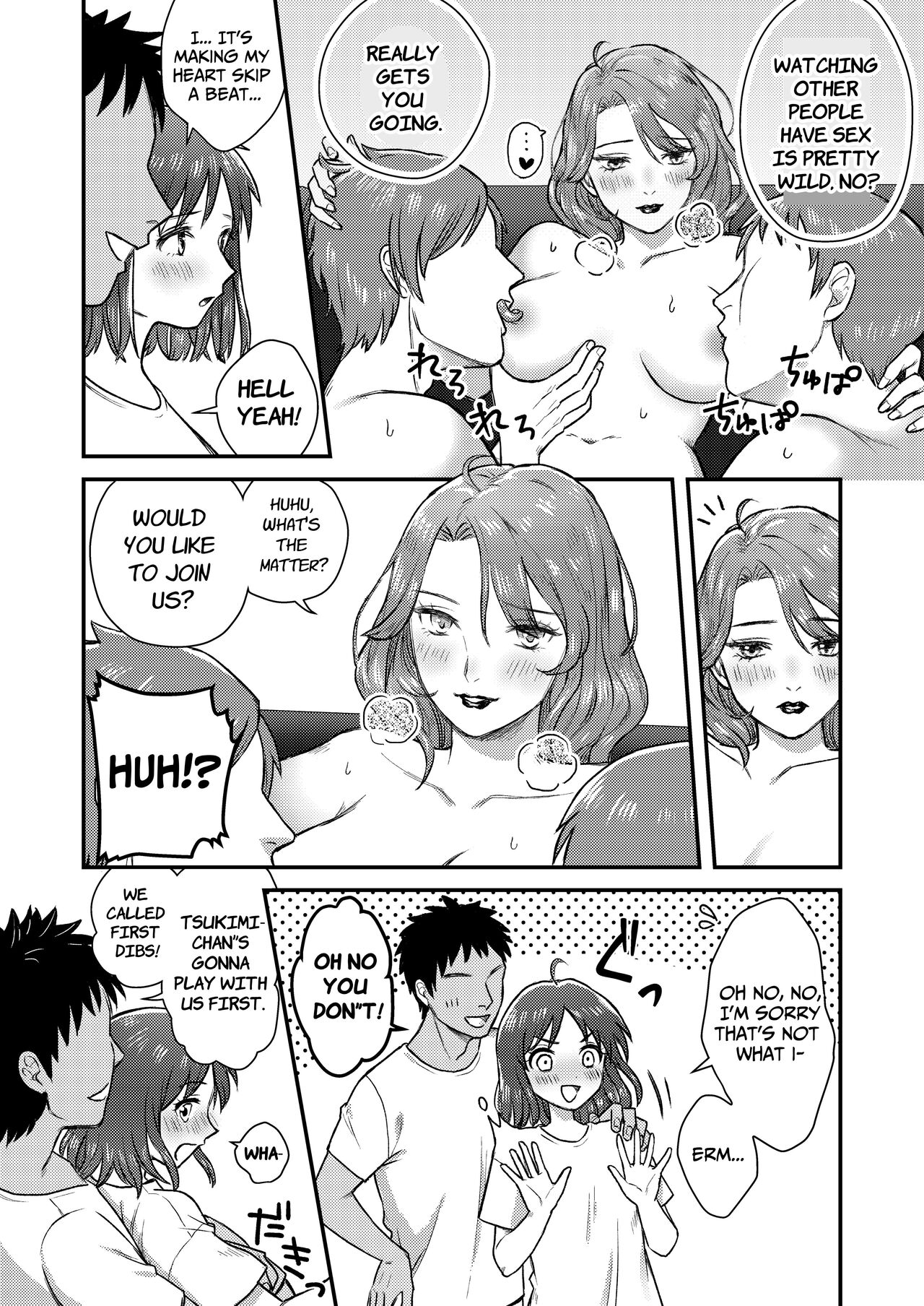 [Dolly-su (dorisu)] Nipuba- #1 Tsukimi-chan no Baai | Nipple Bar- #1 Tsukimi-chan Chapter [English] image number 20