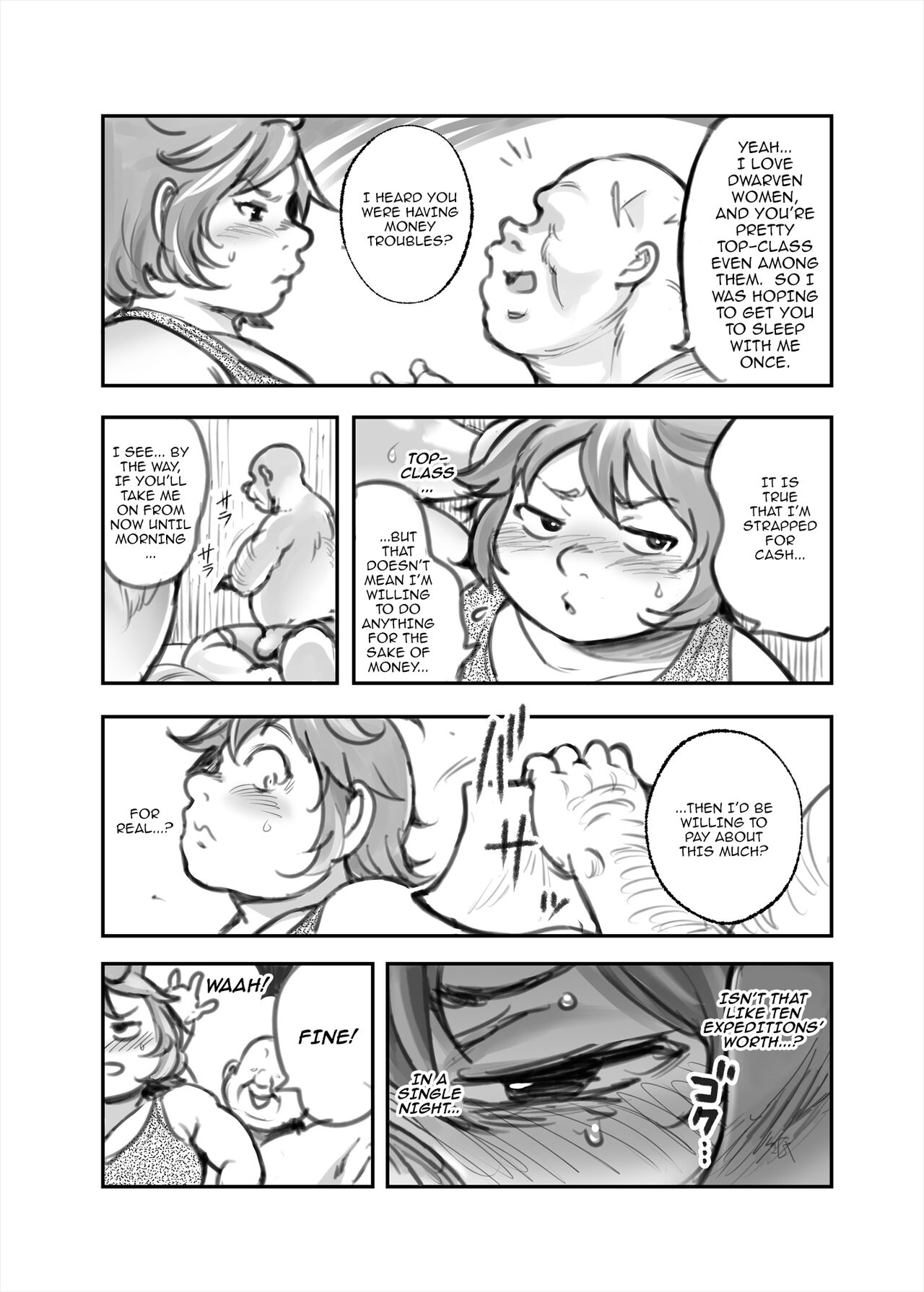 [Takeyamaya (Takeyama Shimeji)] Kane o Tsumeba...? | As Long As I Get Gold...  (Dungeon Meshi) [English] {Doujins.com} [Digital] image number 4