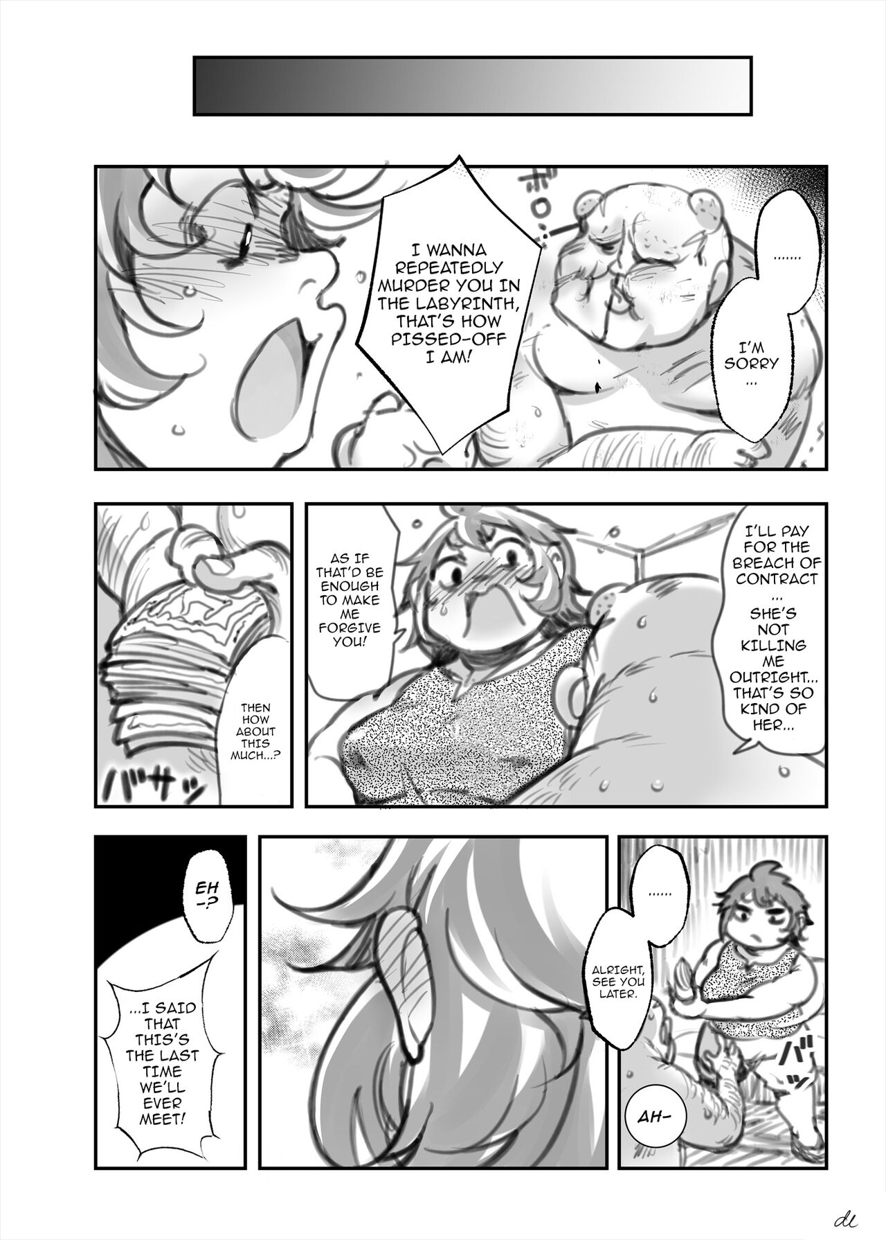 [Takeyamaya (Takeyama Shimeji)] Kane o Tsumeba...? | As Long As I Get Gold...  (Dungeon Meshi) [English] {Doujins.com} [Digital] image number 20