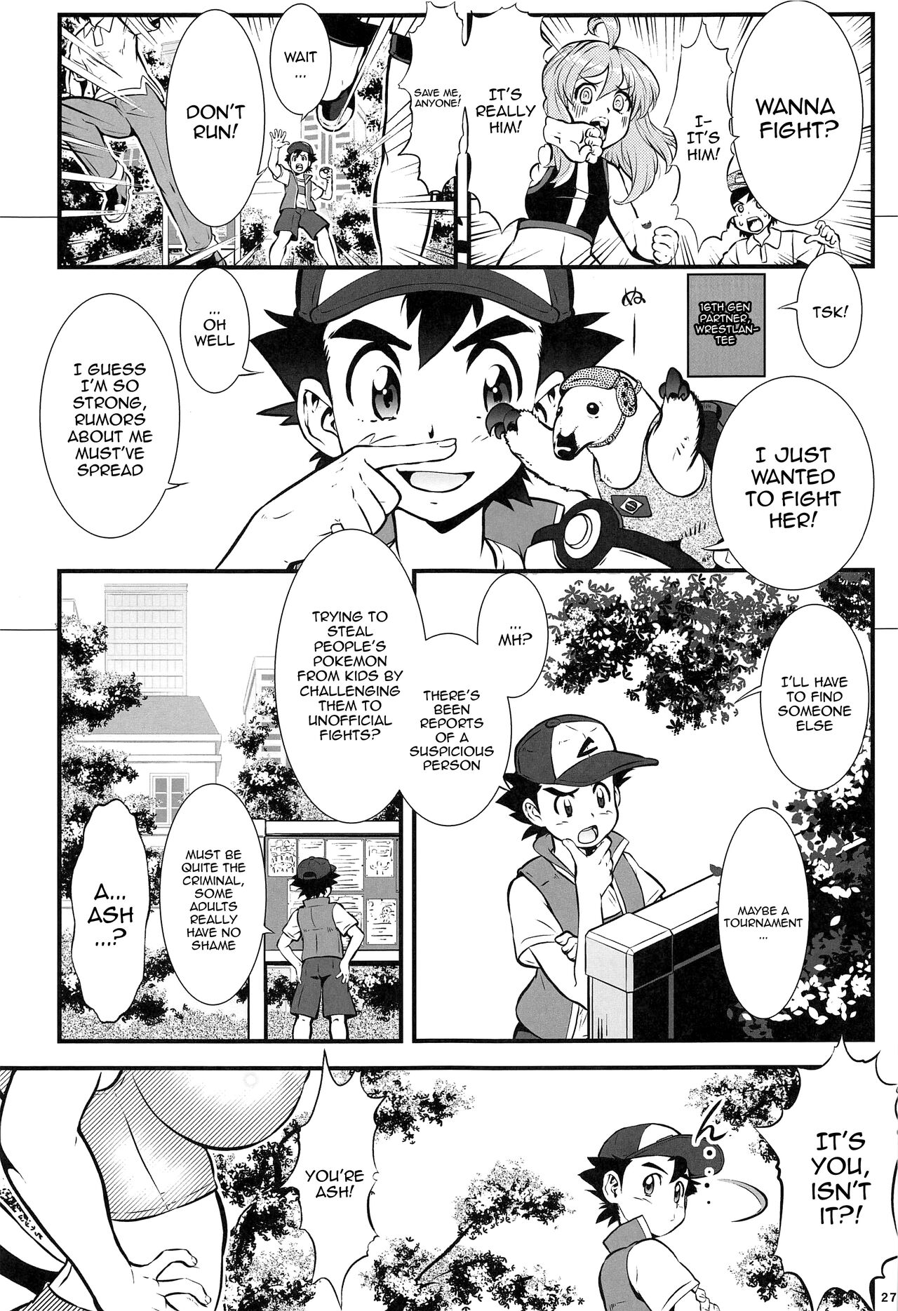 (C103) [Tsurikichi-Doumei (Umedama Nabu)] Kasumi to Kasumi | Misty and Misty (Pokémon) [English] {Doujins.com} image number 26