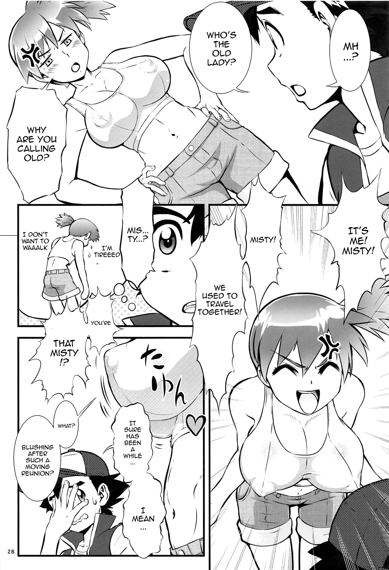 (C103) [Tsurikichi-Doumei (Umedama Nabu)] Kasumi to Kasumi | Misty and Misty (Pokémon) [English] {Doujins.com} image number 27