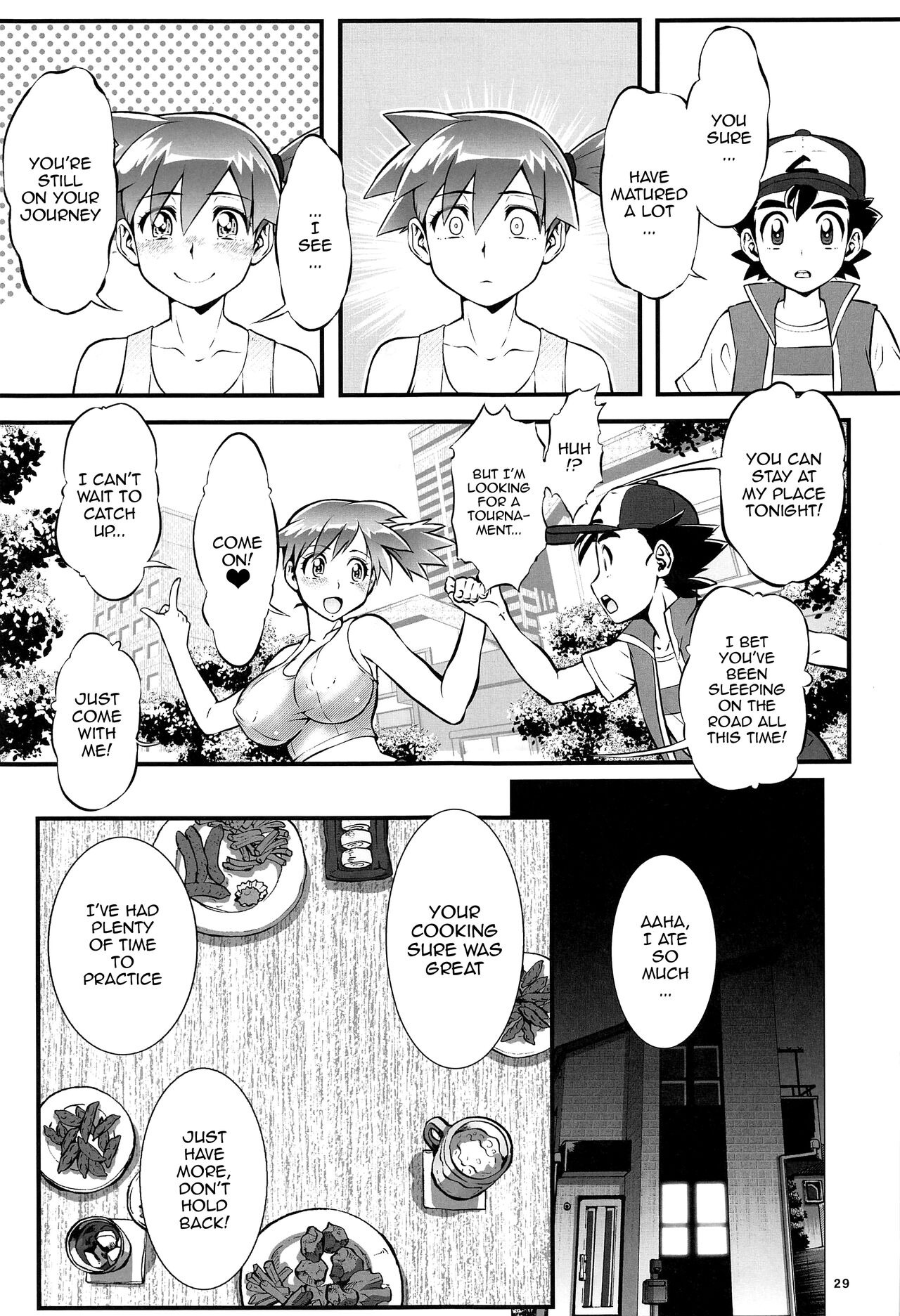 (C103) [Tsurikichi-Doumei (Umedama Nabu)] Kasumi to Kasumi | Misty and Misty (Pokémon) [English] {Doujins.com} image number 28