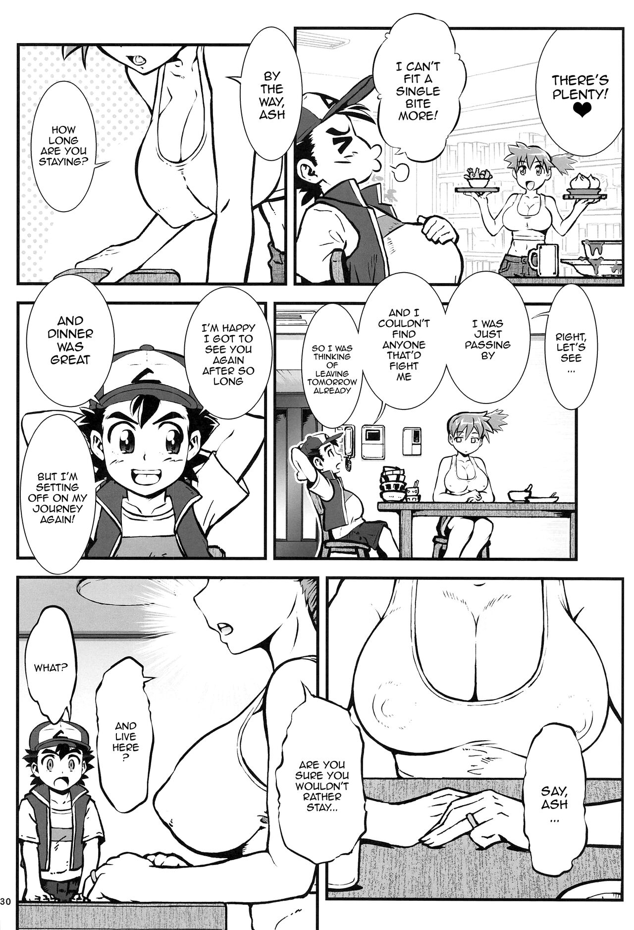 (C103) [Tsurikichi-Doumei (Umedama Nabu)] Kasumi to Kasumi | Misty and Misty (Pokémon) [English] {Doujins.com} image number 29