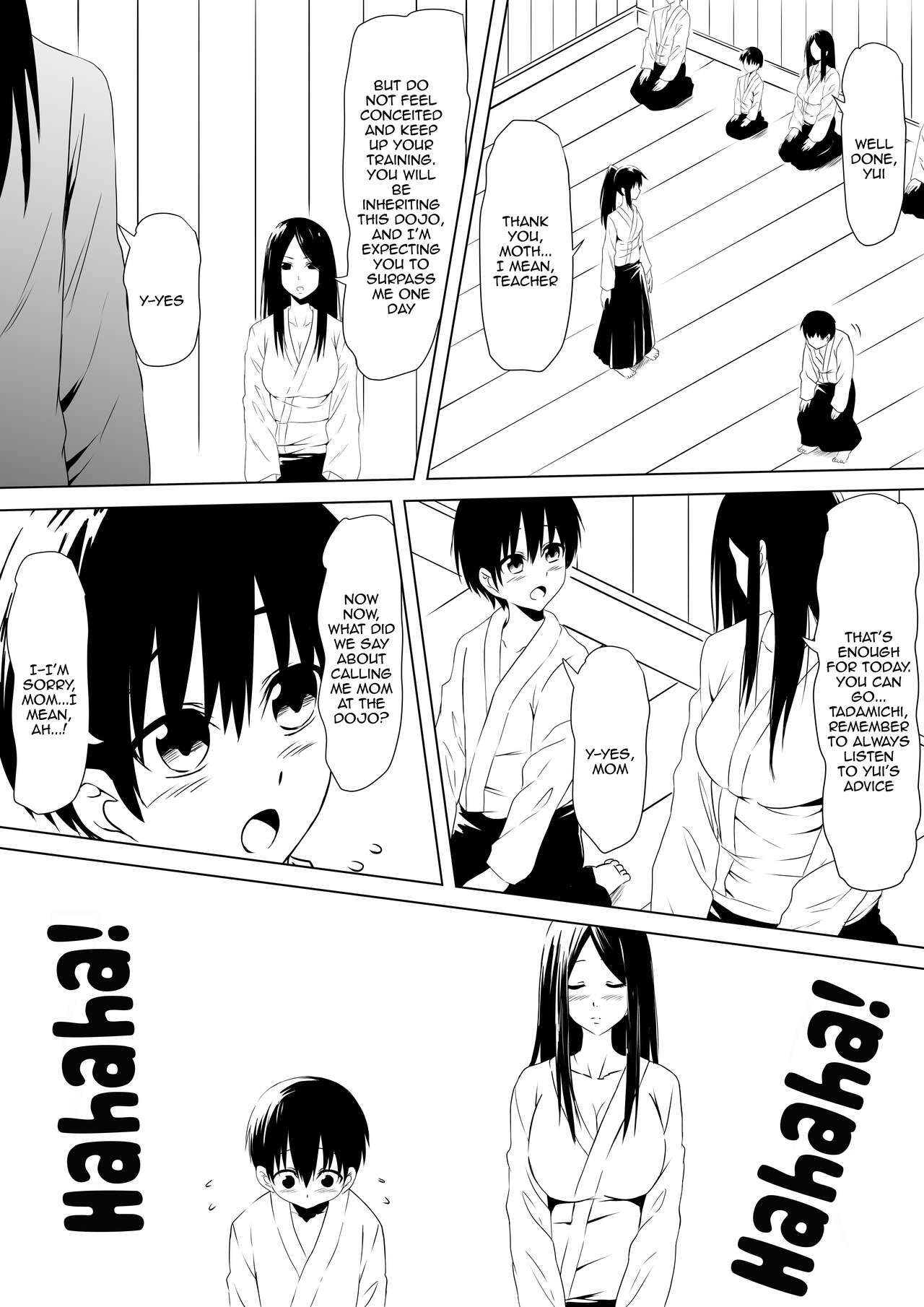 [Mikezoutei] Budoukei Oyako o Saimin de Okasu | Raping A Martial Artist Girl Using Hypnosis [English] {Doujins.com} image number 5