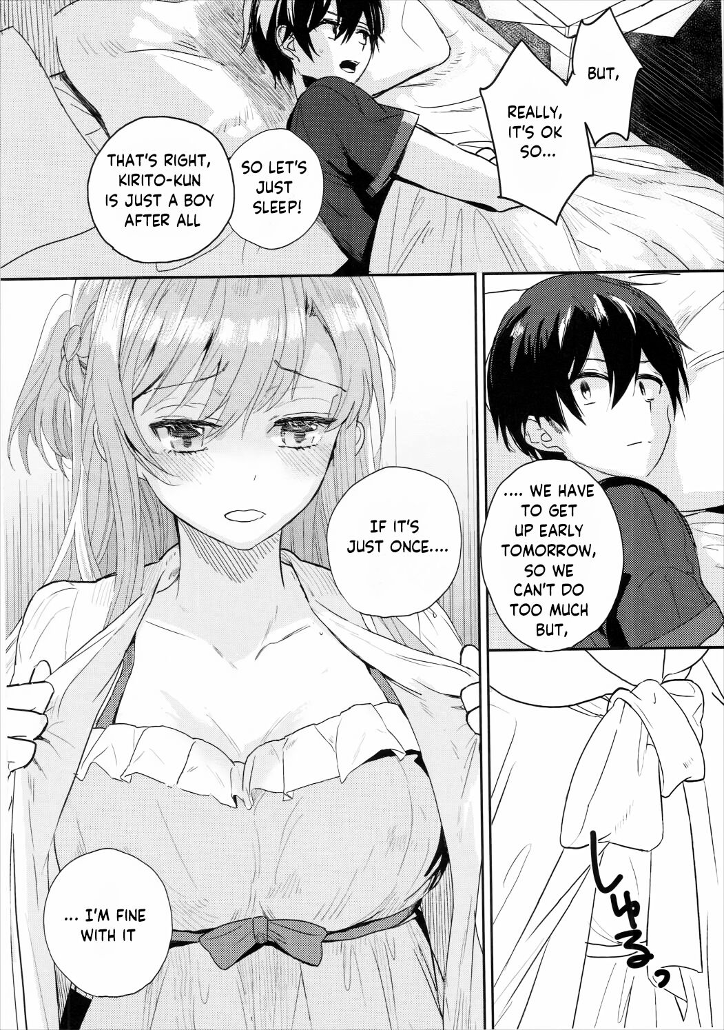 (C90) [Aerial (Mori)] Shikata Naiyo Otokonoko Damon ne | It can't be helped, you're a boy after all (Sword Art Online) [English] [Haoscans] image number 9