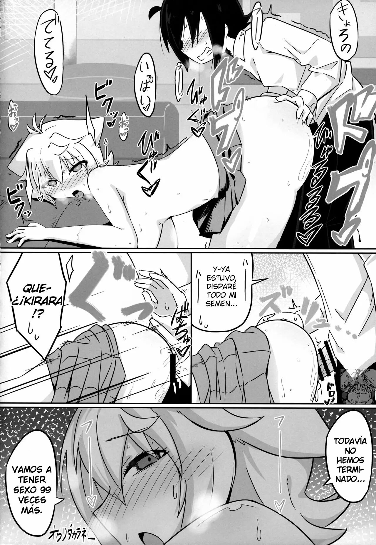 (C93) [Akaao (HiRoB816)] N. KITTY No Limit (GJ-bu) [Spanish] [Perplexion Translations] 이미지 번호 19