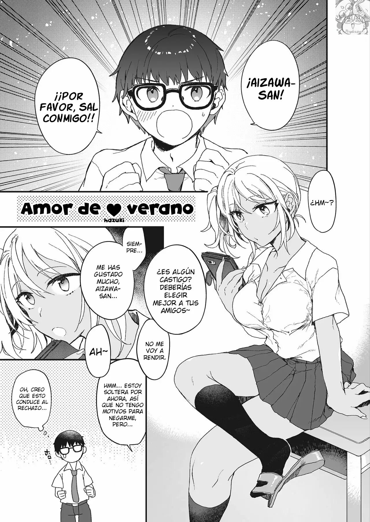 [Fetishism Pocket (Hazuki)] Summer Vacation Love (3150 Echi Echi Gal Joint) [Spanish] [Perplexion Translations] [Digital] изображение № 1