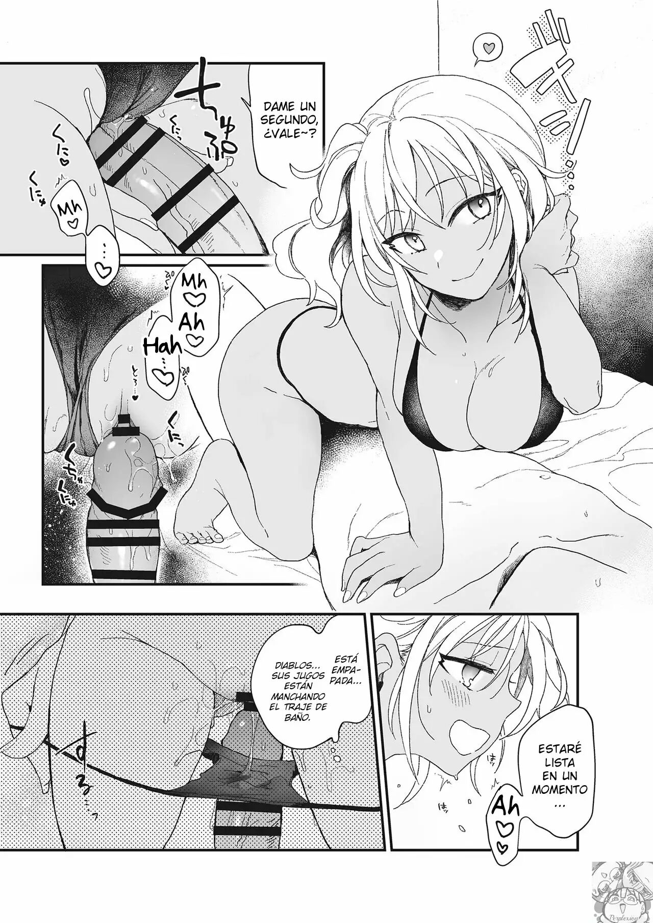 [Fetishism Pocket (Hazuki)] Summer Vacation Love (3150 Echi Echi Gal Joint) [Spanish] [Perplexion Translations] [Digital] изображение № 7
