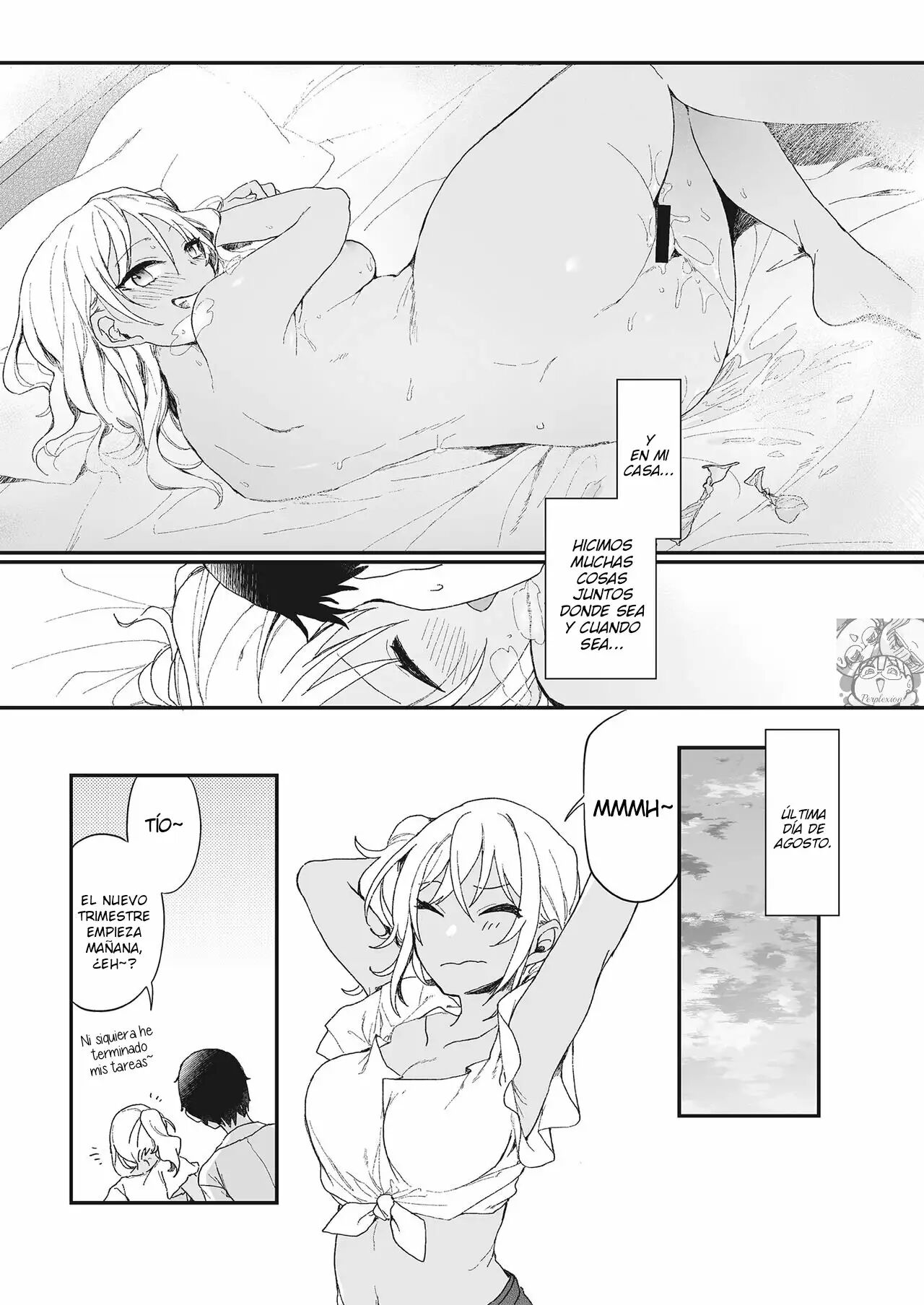 [Fetishism Pocket (Hazuki)] Summer Vacation Love (3150 Echi Echi Gal Joint) [Spanish] [Perplexion Translations] [Digital] изображение № 15