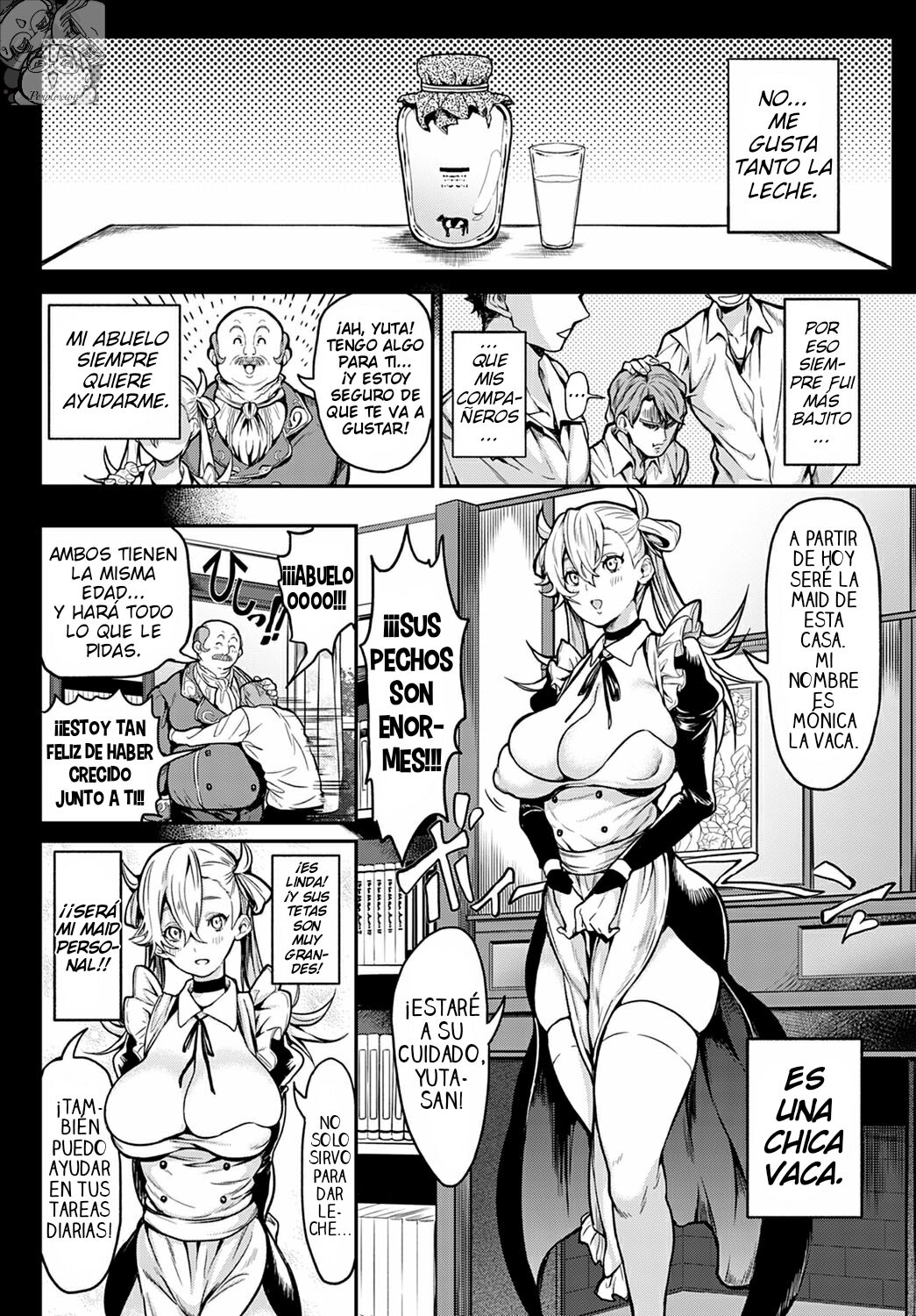 [Announ] Milky Maiden (COMIC Anthurium 2020-09) [Spanish] [Perplexion Translations] [Digital] image number 2