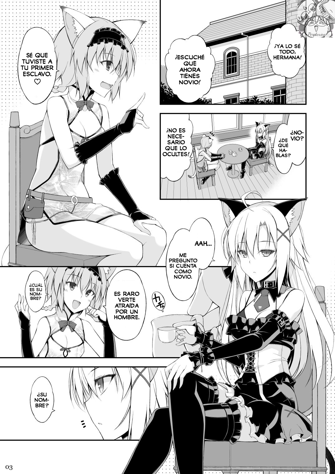 [Digital Flyer (Oota Yuuichi)] Neko to Geboku II | Una Gata y su Sirviente II [Spanish] [Perplexion Translations] [Digital] 画像番号 2